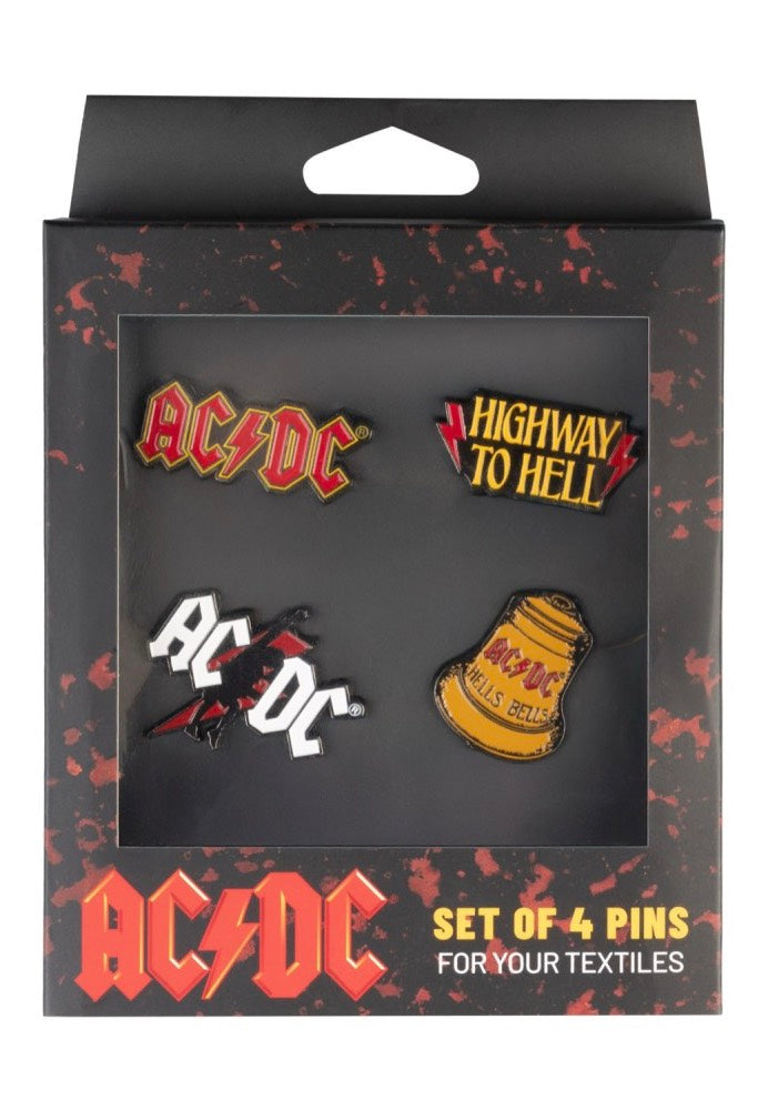 AC/DC - Set Of 4 - Pin | Neutral-Image