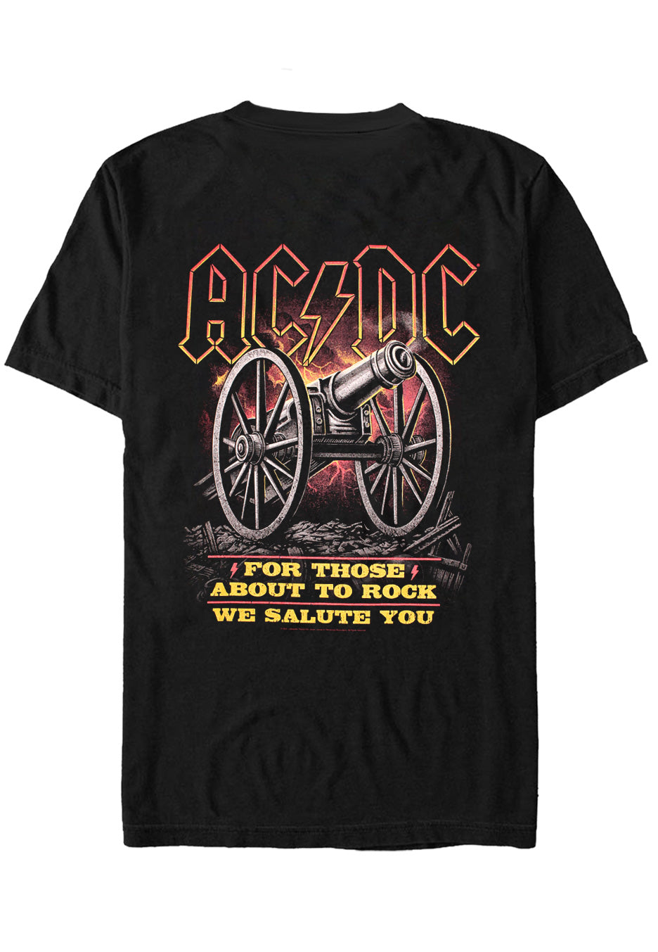 AC/DC - About To Rock Salute - T-Shirt | Neutral-Image