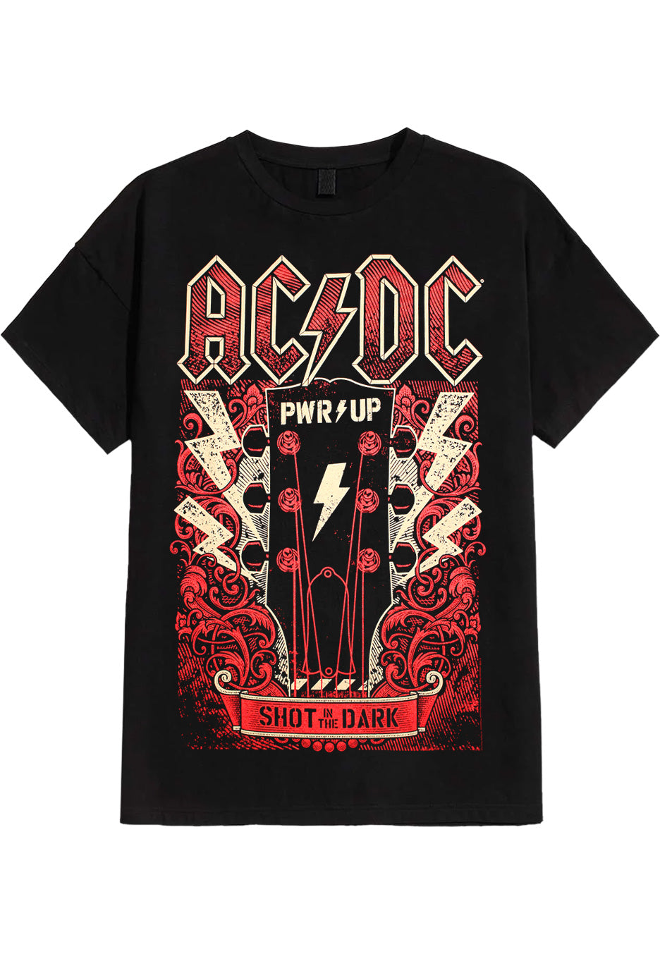 AC/DC - PWRUP Guitar - T-Shirt | Neutral-Image