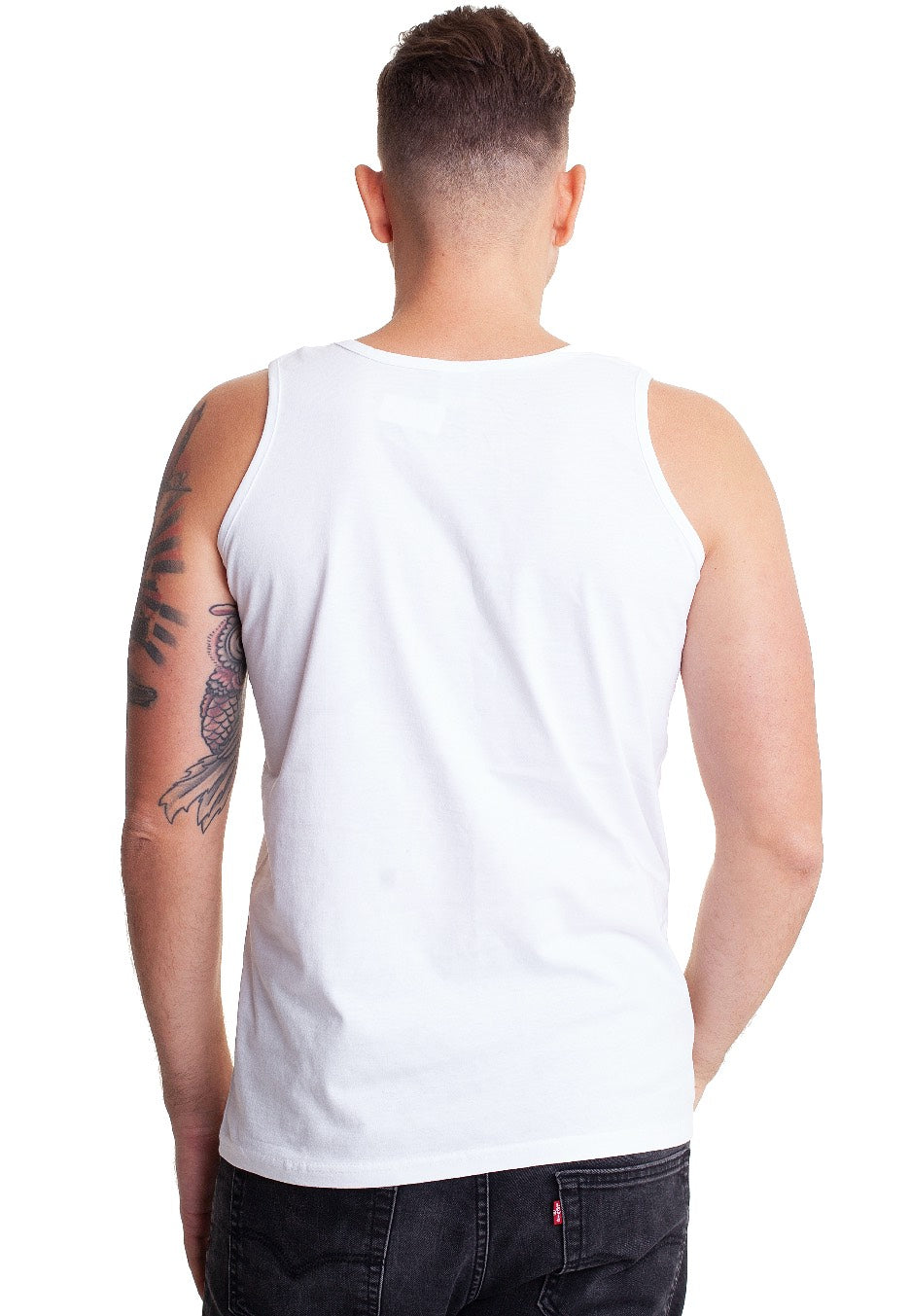 A Day To Remember - 3D Band Photo White - Tank | Men-Image