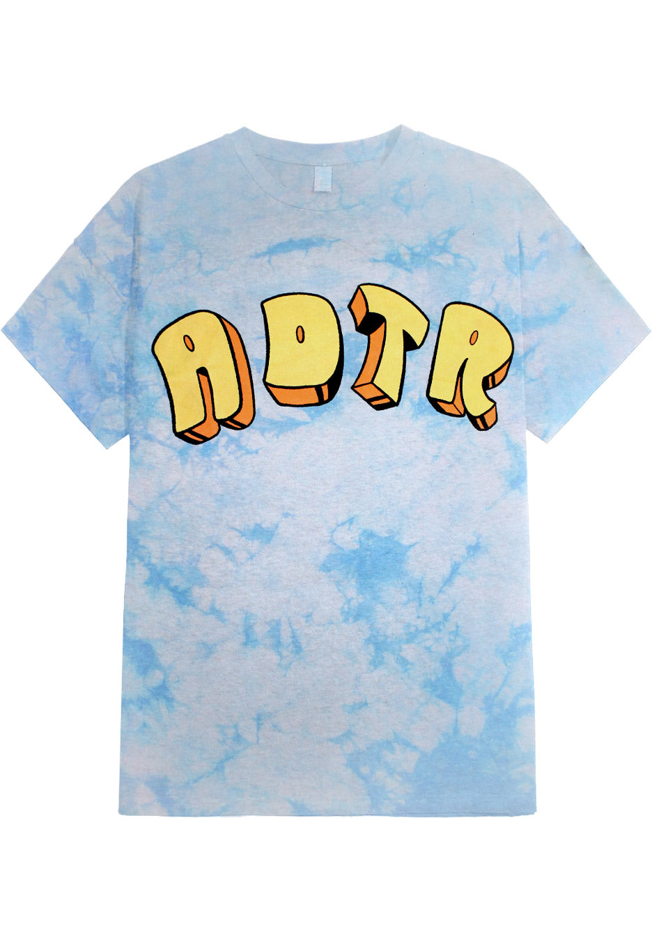 A Day To Remember - All My Friends Tie Dye Blue - T-Shirt | Neutral-Image