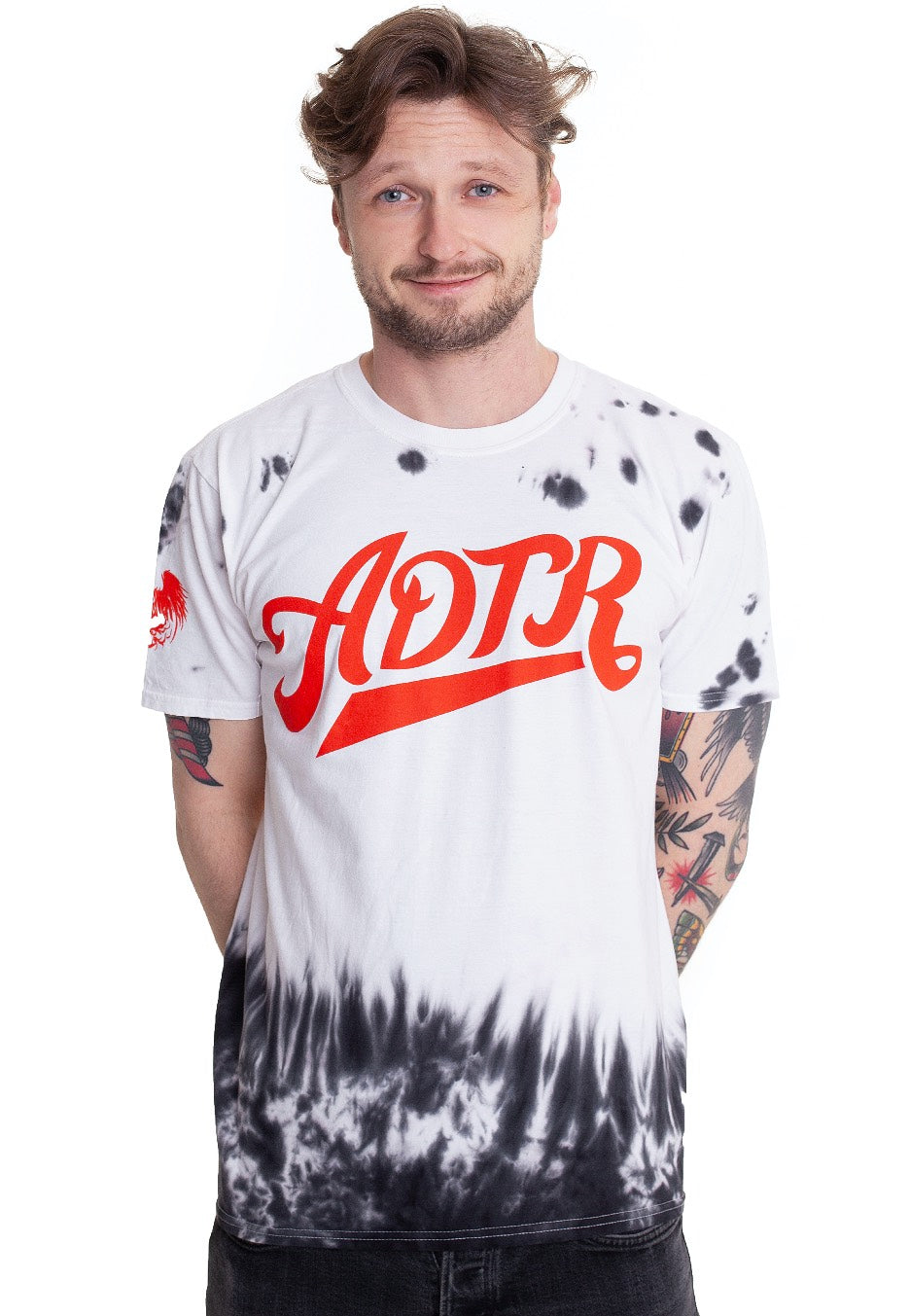 A Day To Remember - Baseball Logo White Tie Dye - T-Shirt | Men-Image