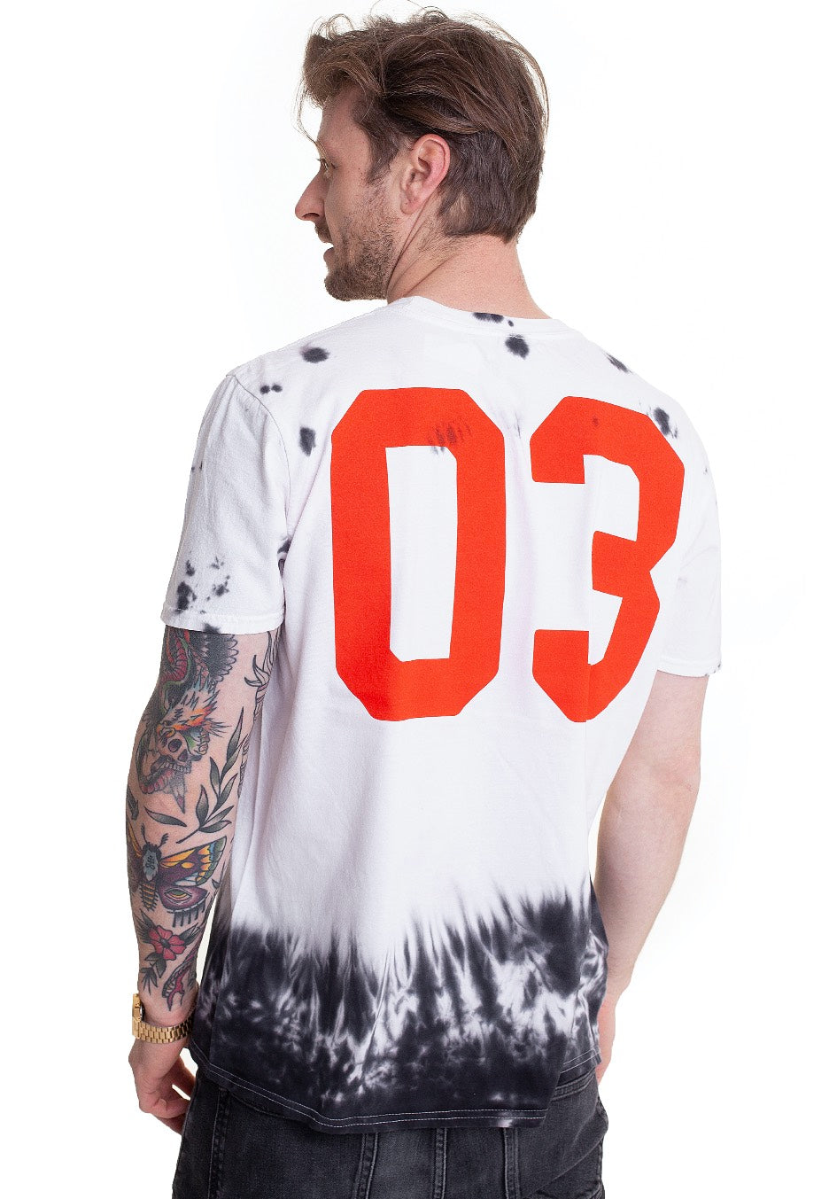 A Day To Remember - Baseball Logo White Tie Dye - T-Shirt | Men-Image