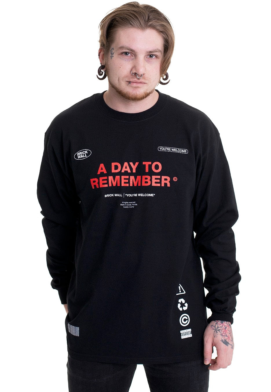 A Day To Remember - Blurred - Longsleeve | Men-Image