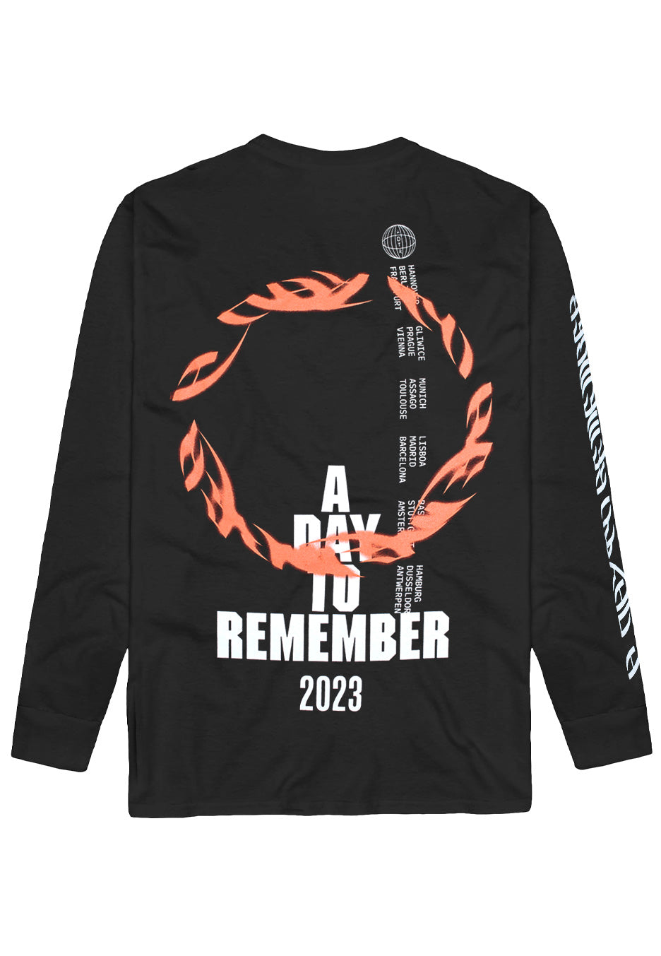 A Day To Remember - Knife Type Tour 2023 - Longsleeve | Neutral-Image