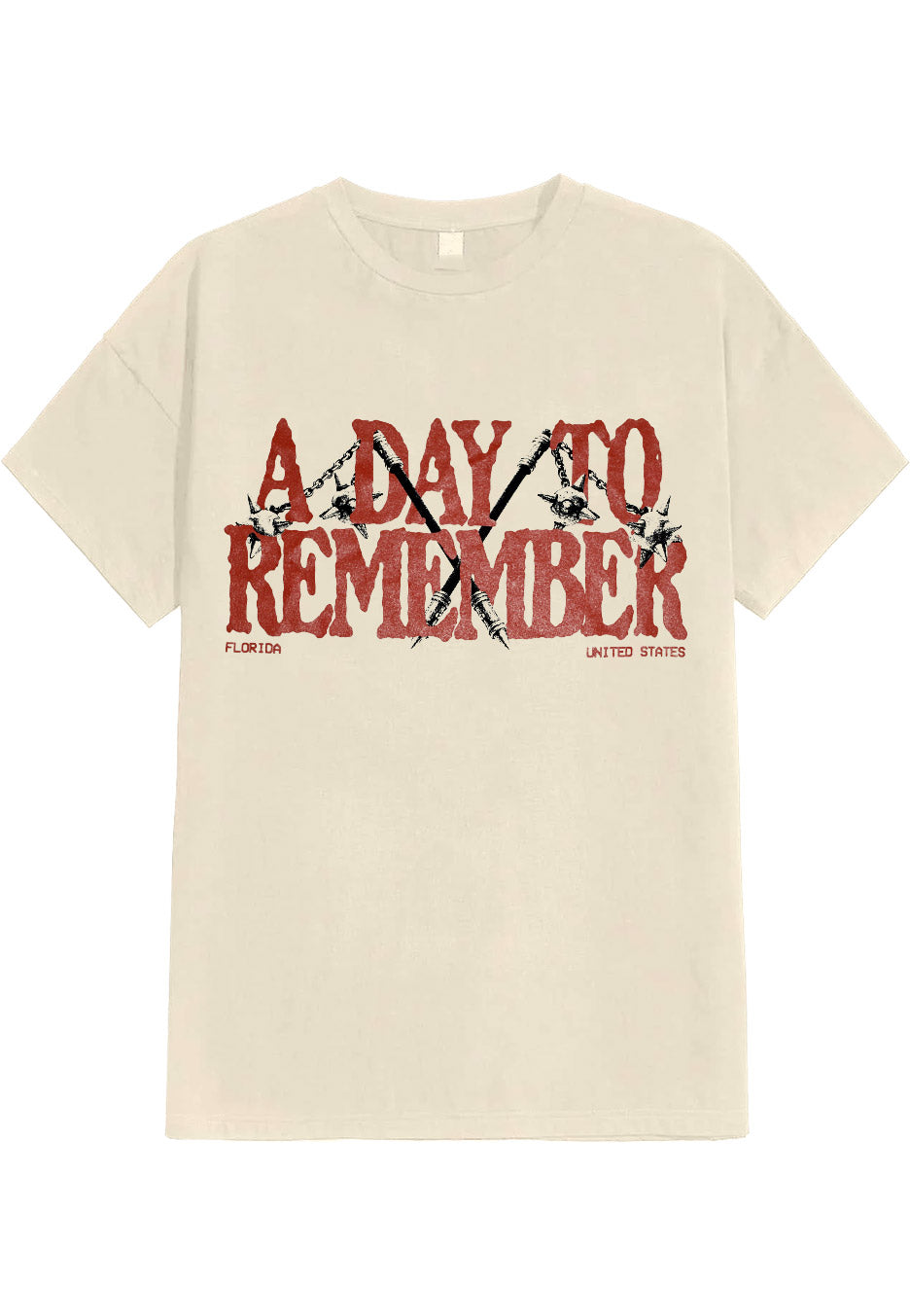 A Day To Remember - To The Death Natural - T-Shirt | Neutral-Image