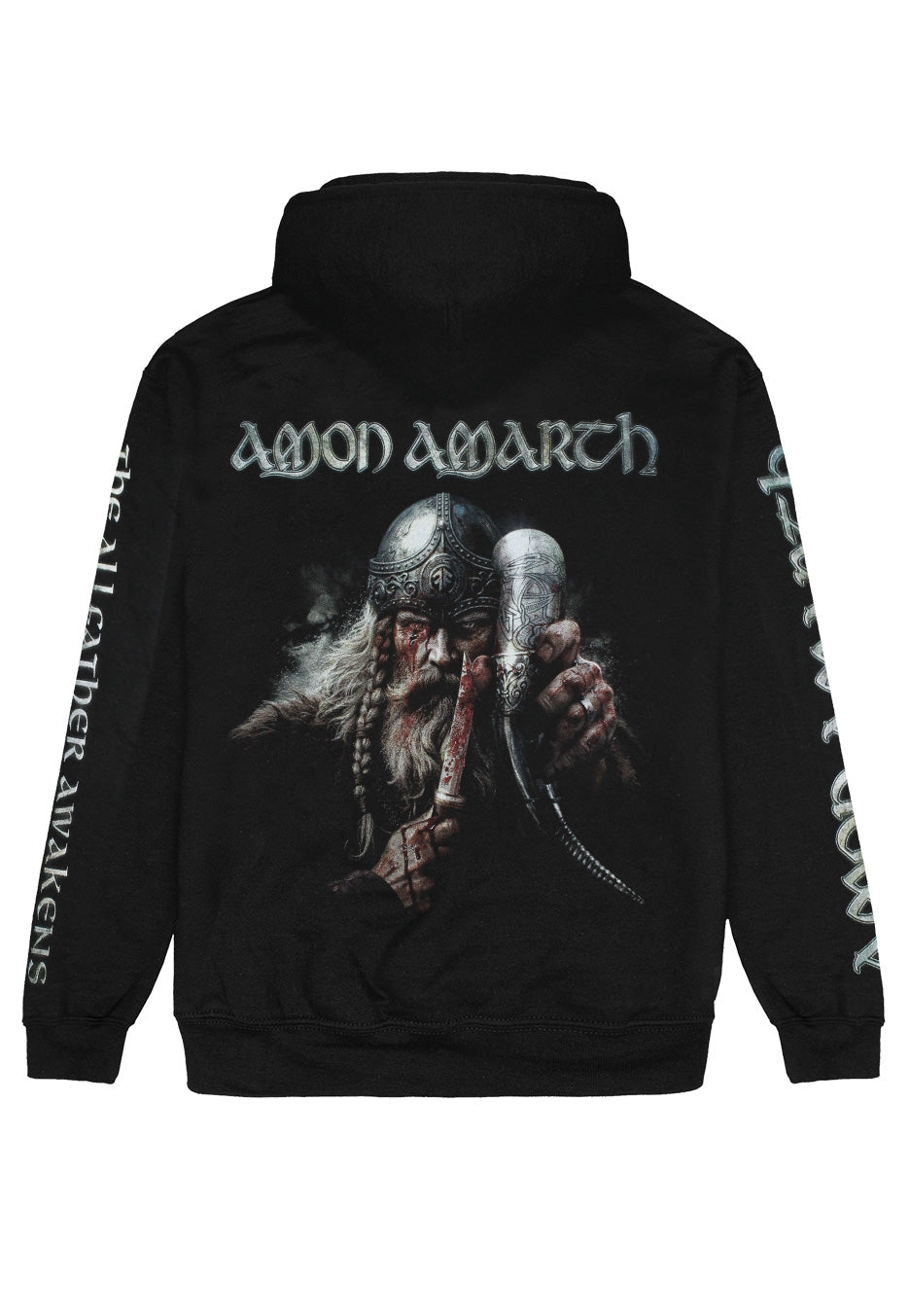 Amon Amarth The Allfather Awakens Zipper