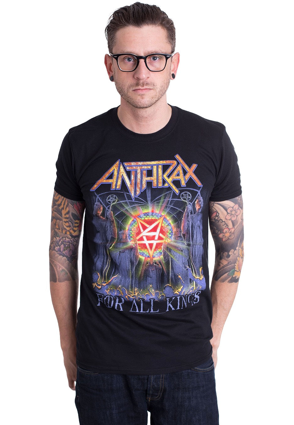 Anthrax - For All Kings Cover - T-Shirt | Men-Image