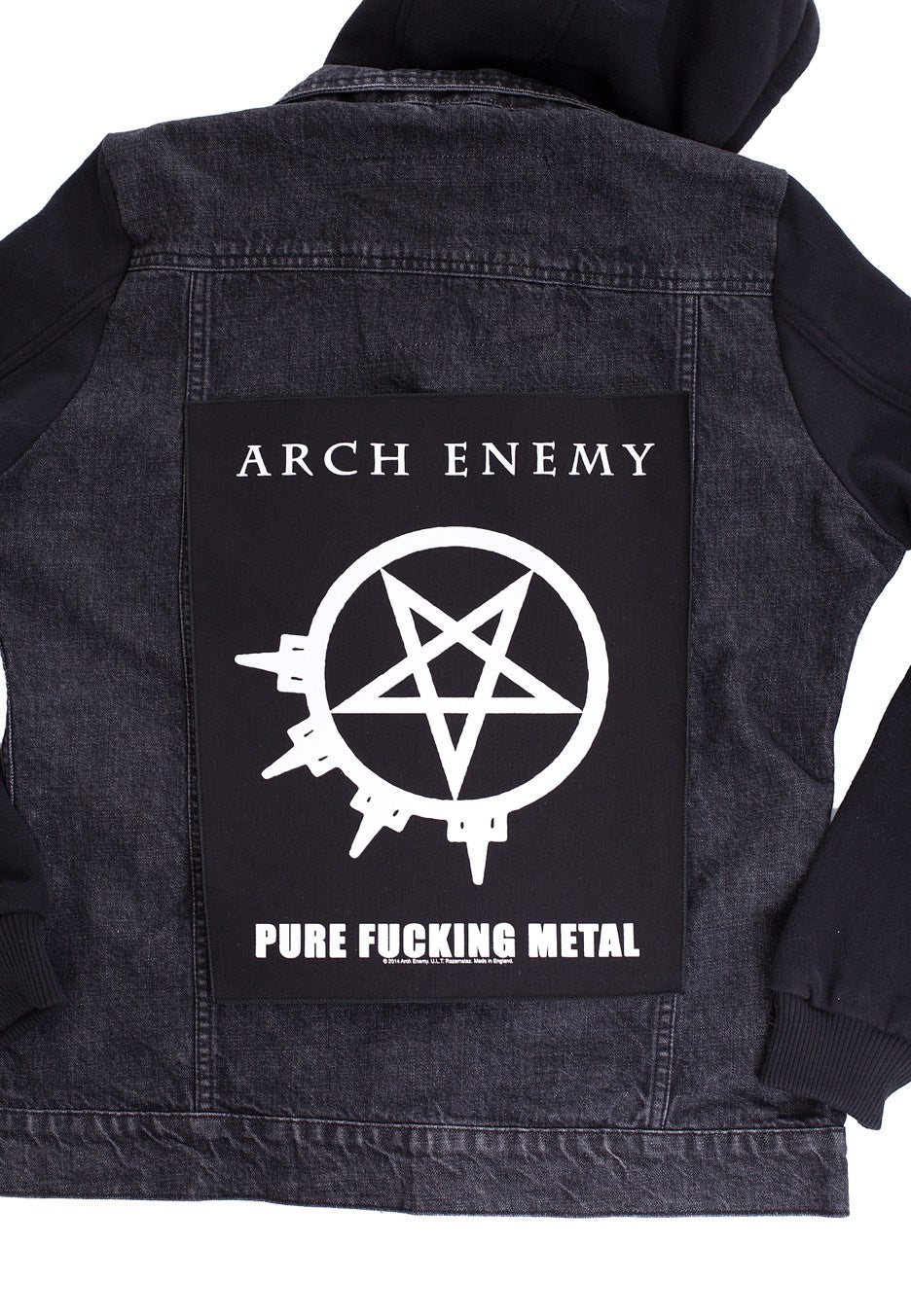 Arch Enemy - Pure Fucking Metal - Backpatch | Neutral-Image
