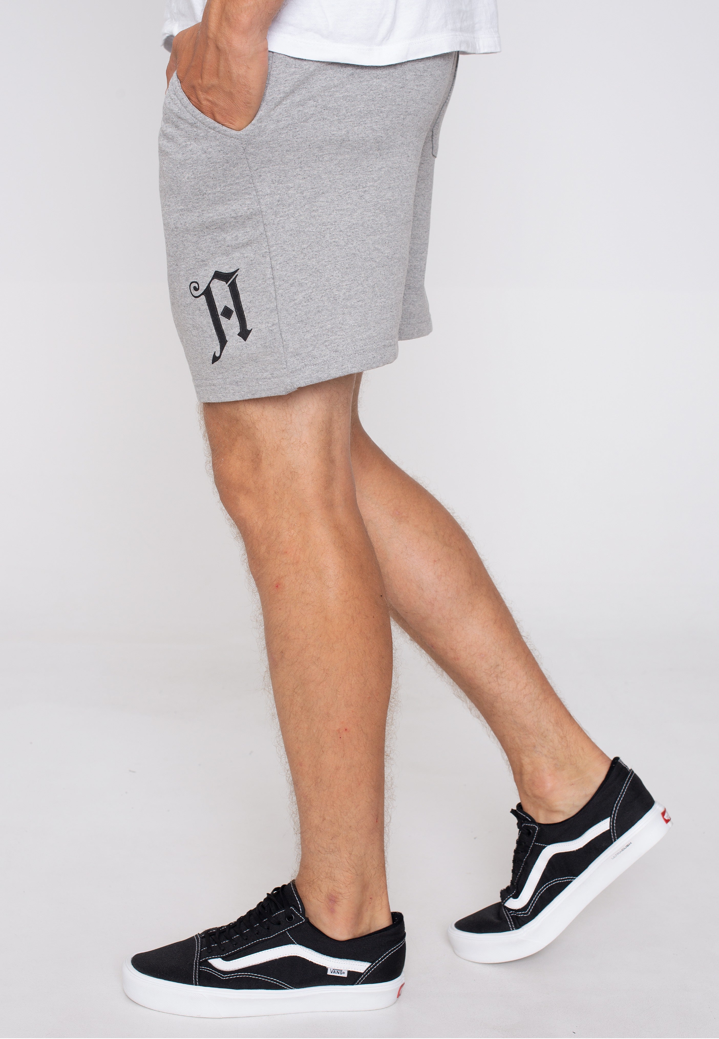 Architects - A Logo Heather Grey - Shorts | Men-Image