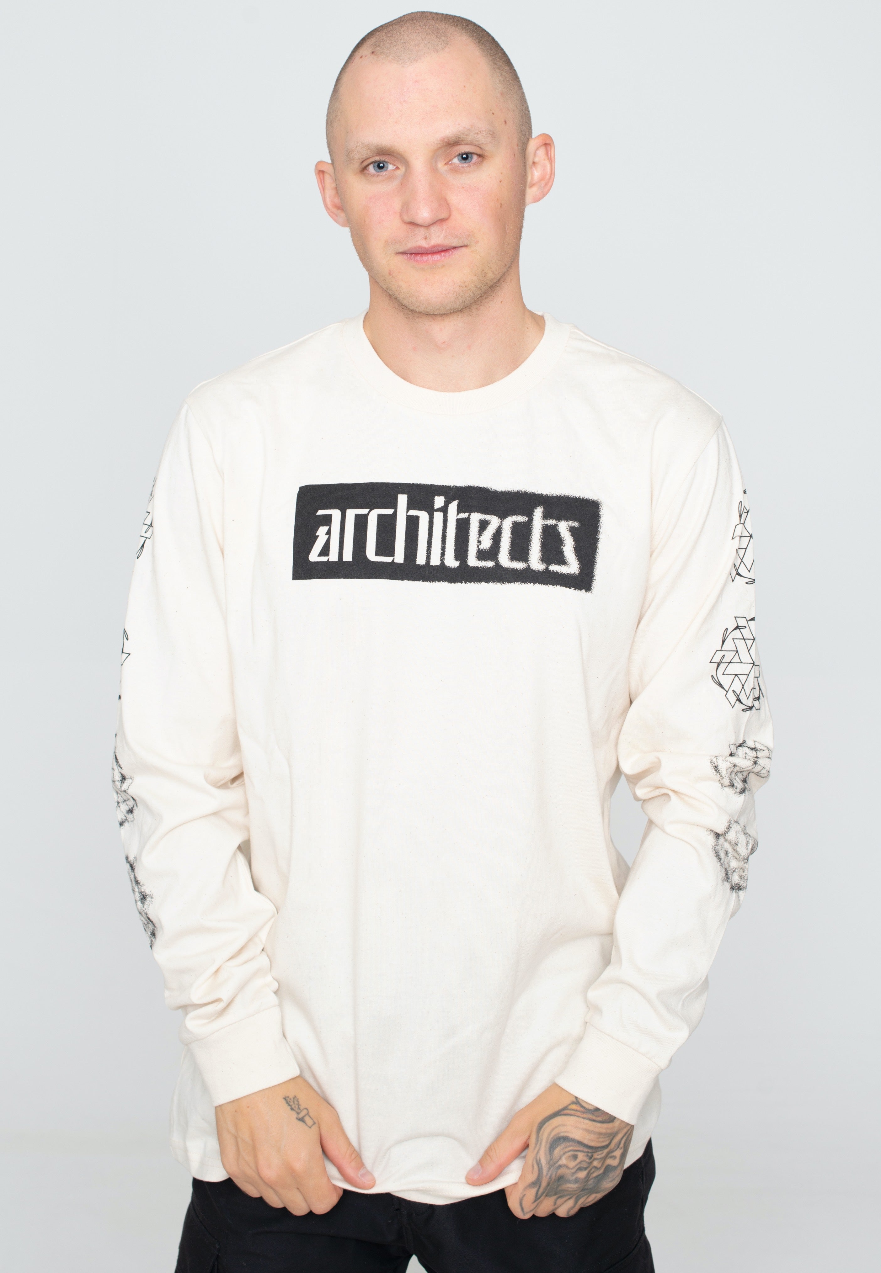 Architects - Fading Repeater Natural - Longsleeve | Men-Image