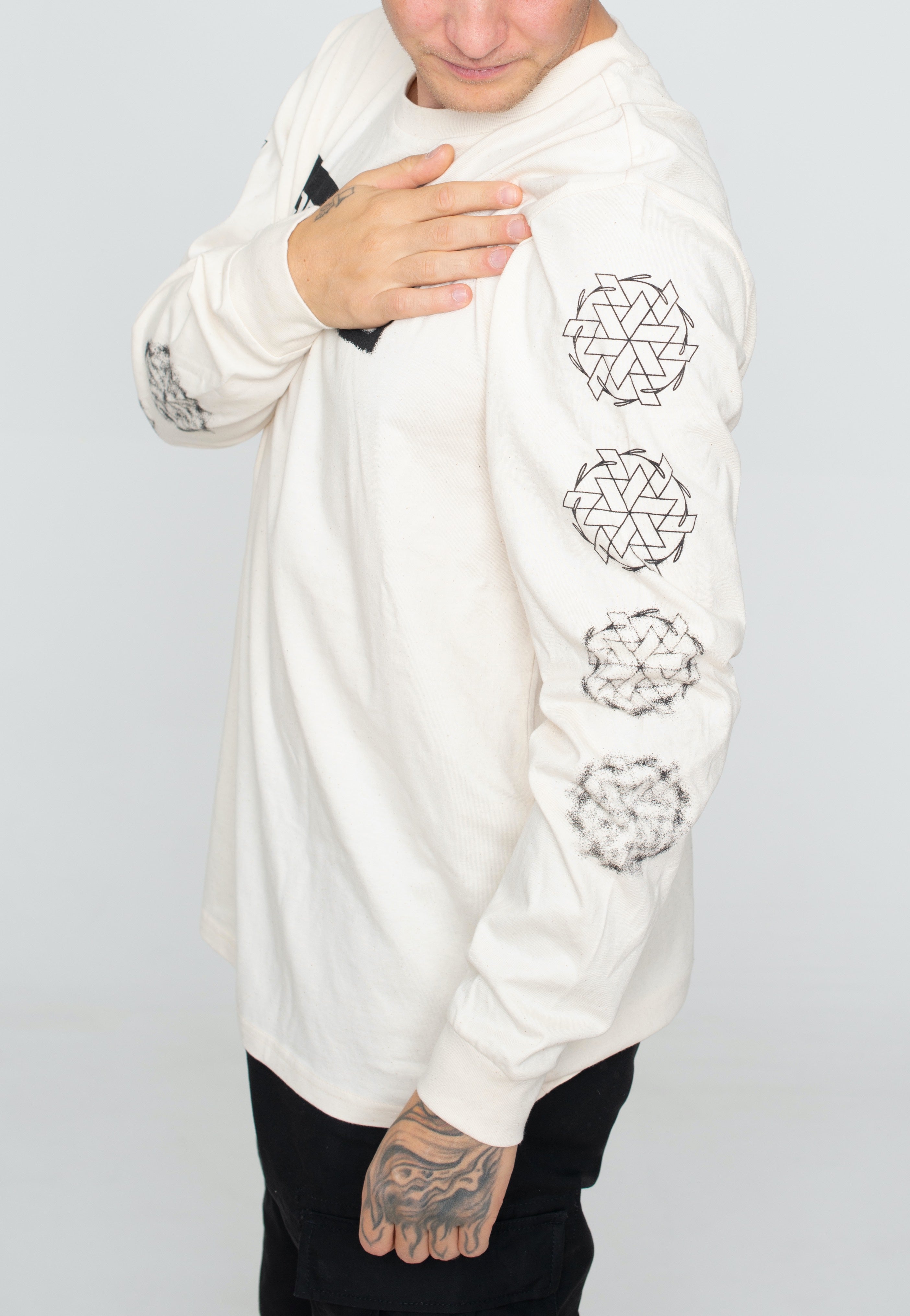 Architects - Fading Repeater Natural - Longsleeve | Men-Image