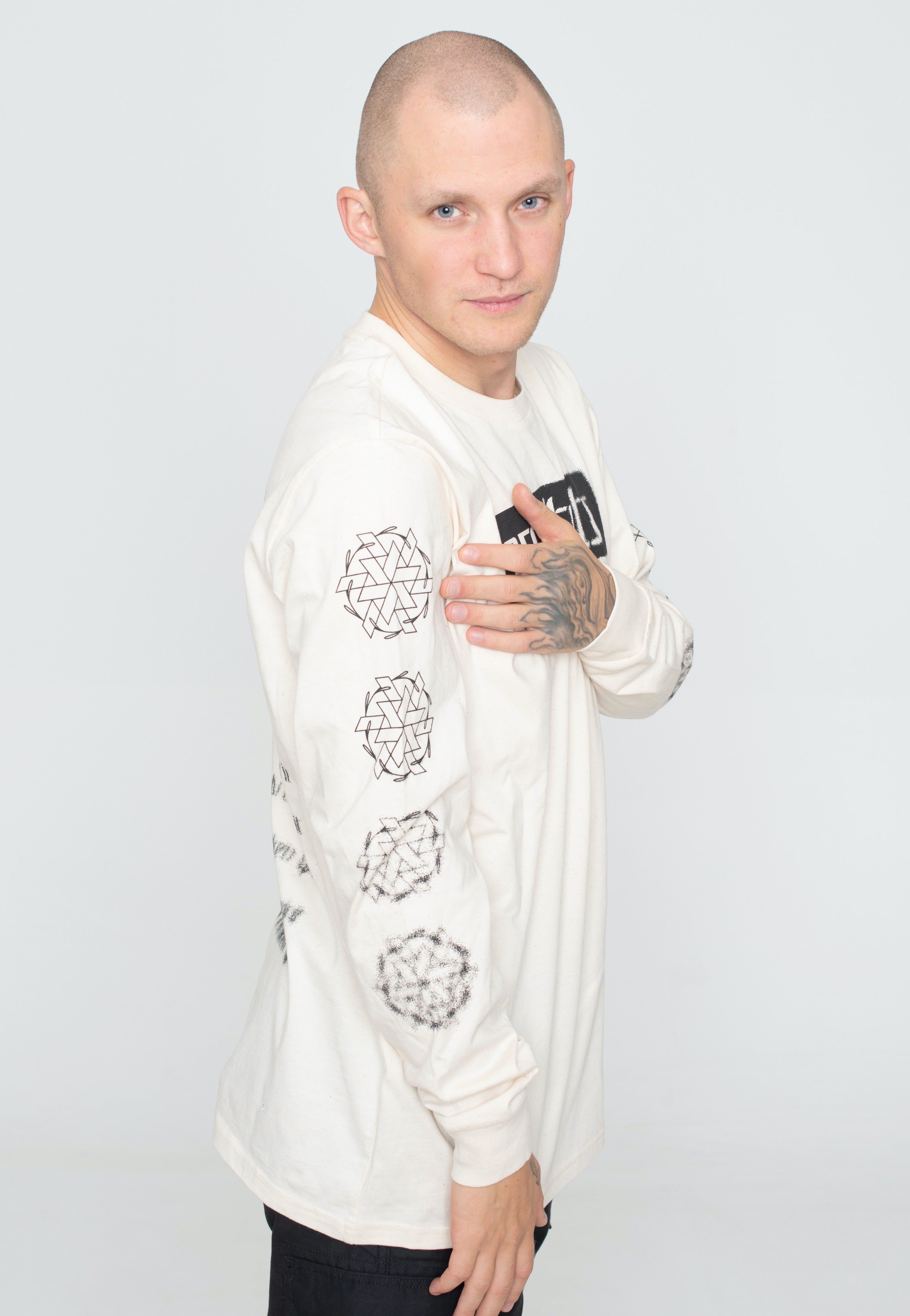 Architects - Fading Repeater Natural - Longsleeve | Men-Image