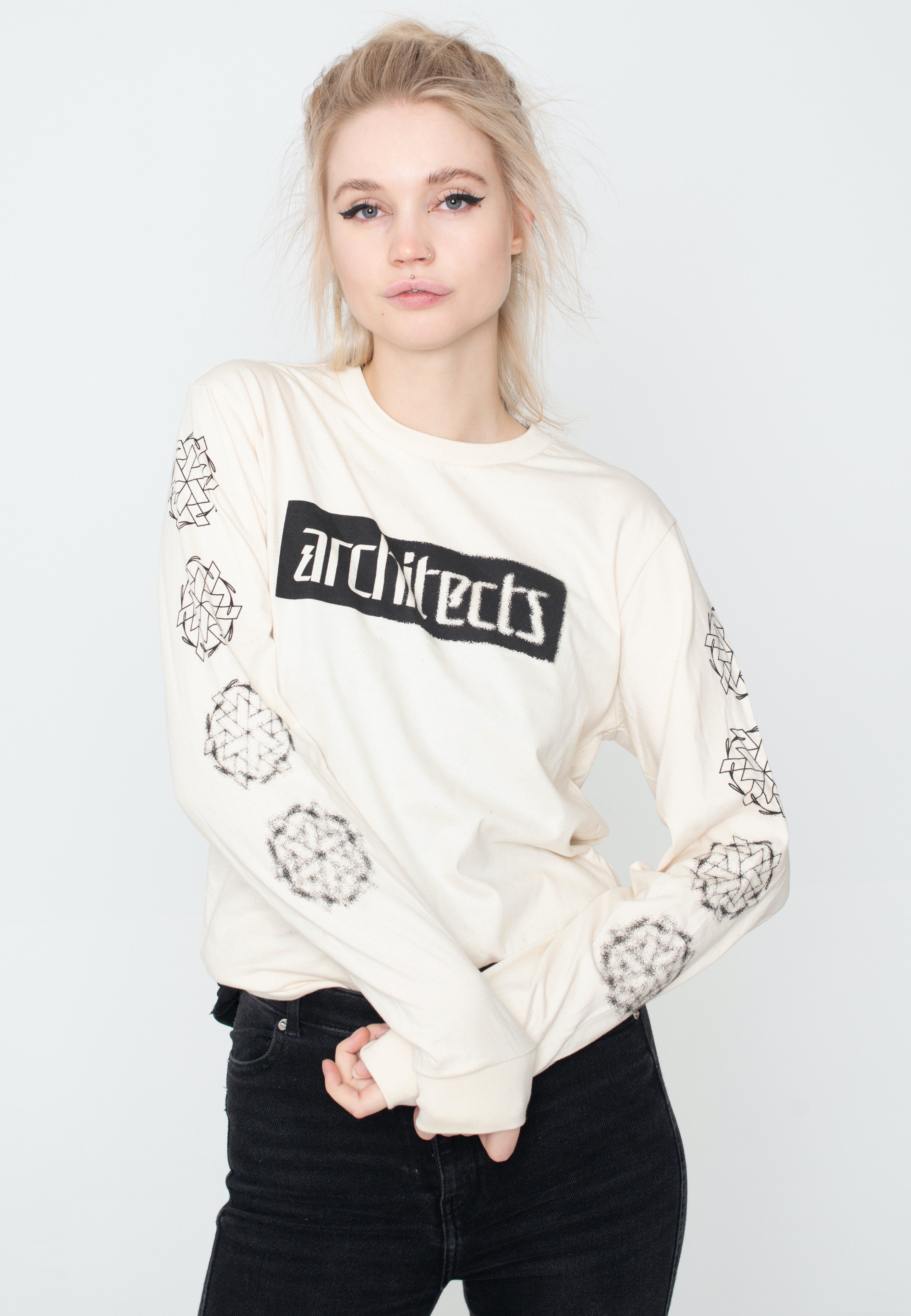 Architects - Fading Repeater Natural - Longsleeve | Men-Image