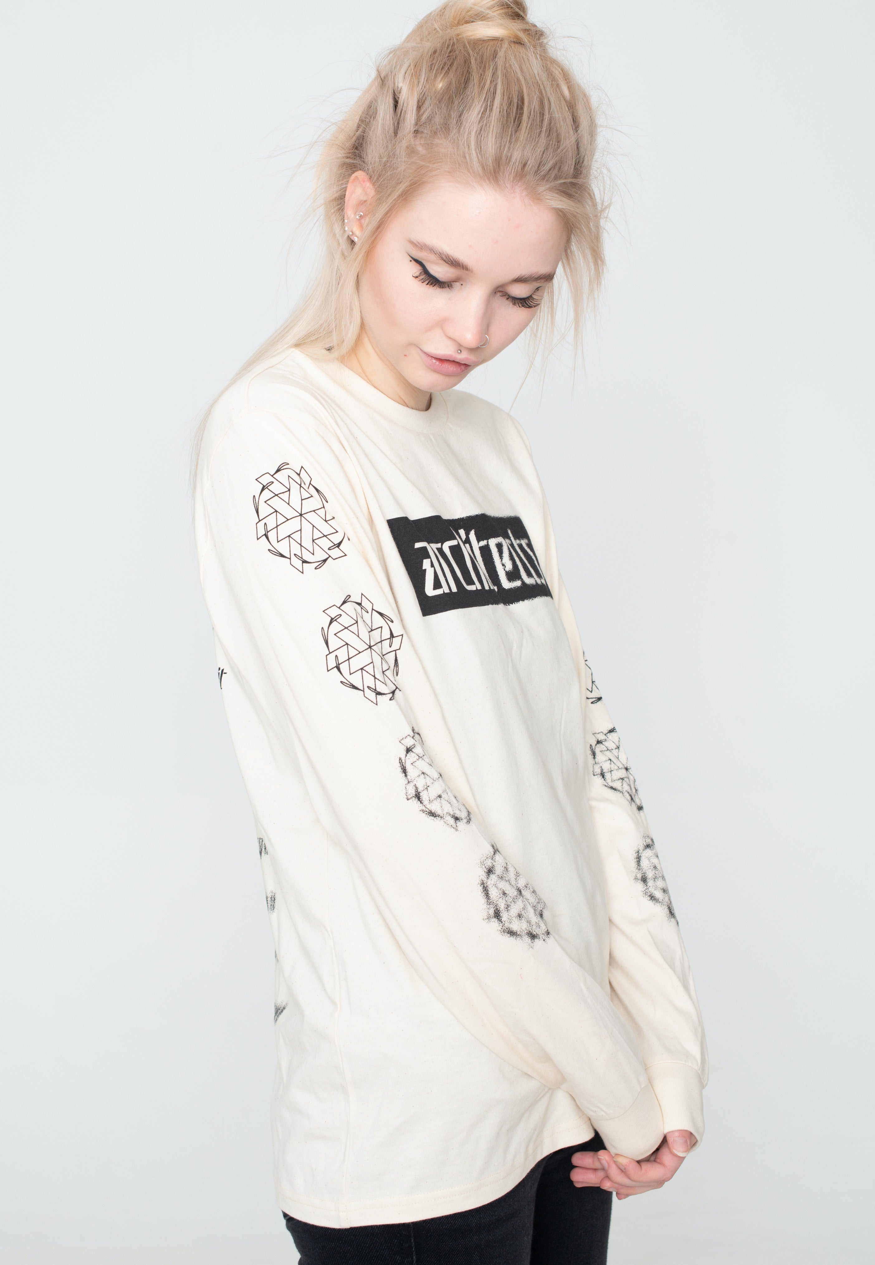 Architects - Fading Repeater Natural - Longsleeve | Men-Image