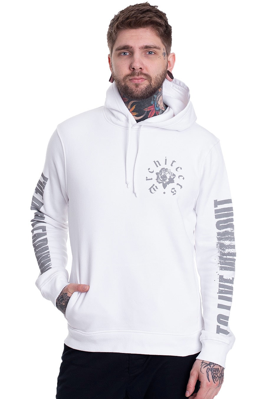 Architects - Learning White - Hoodie | Men-Image