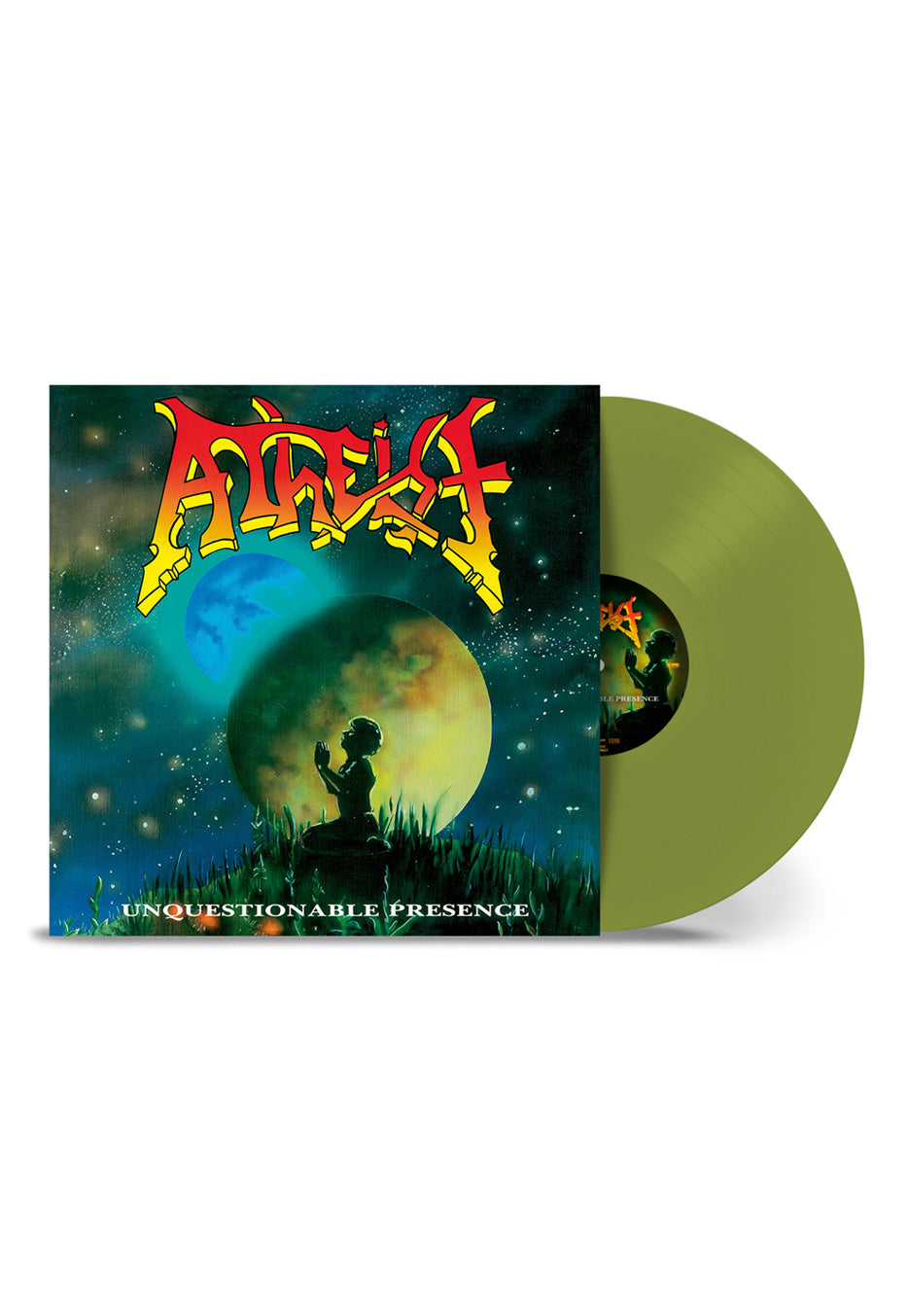 Atheist Unquestionable Presence (Reissue 2026) Olive Green Colored Vinyl