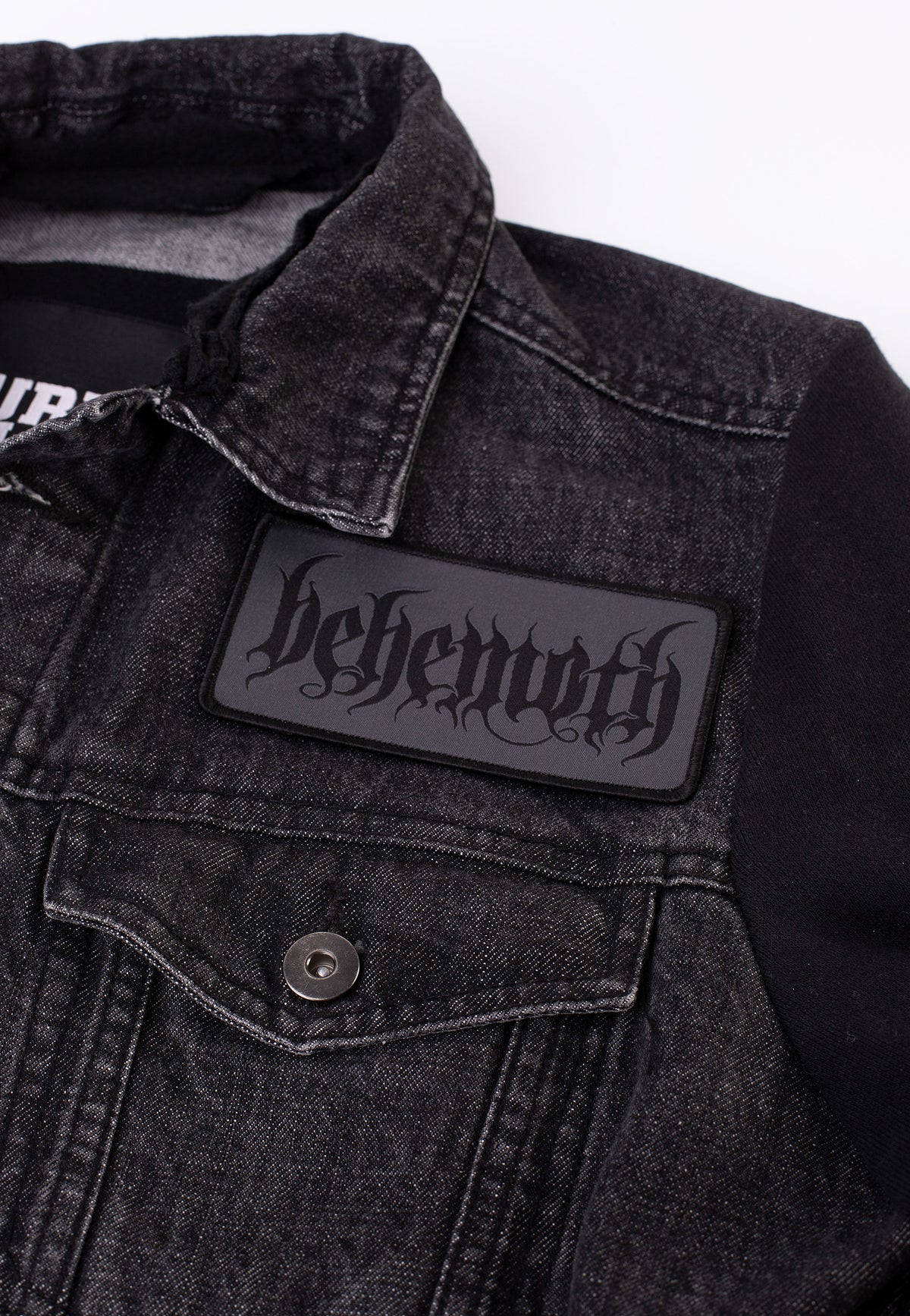 Behemoth Black Logo Patch