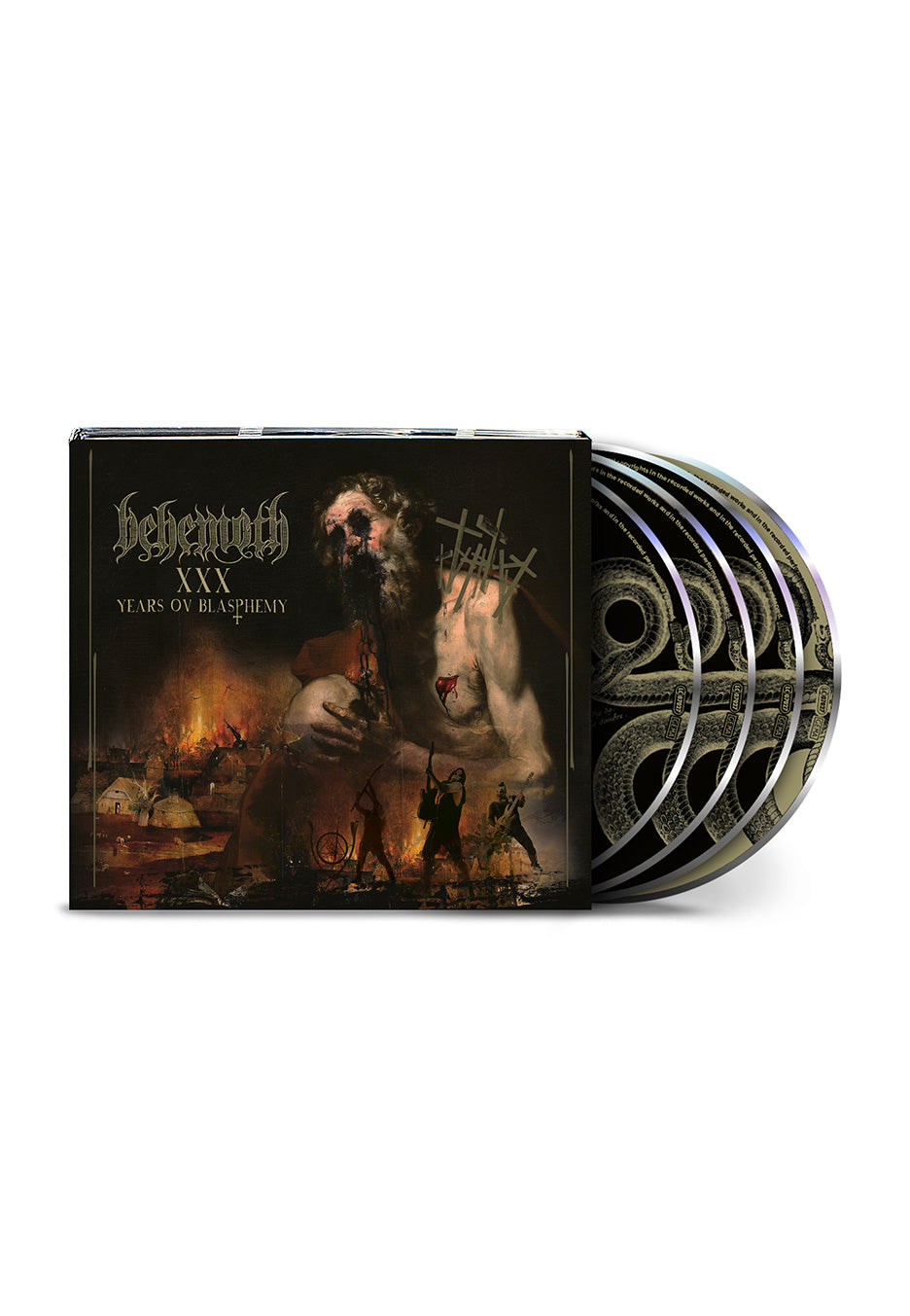Behemoth XXX Years Ov Blasphemy 3CD + Bluray Mediabook