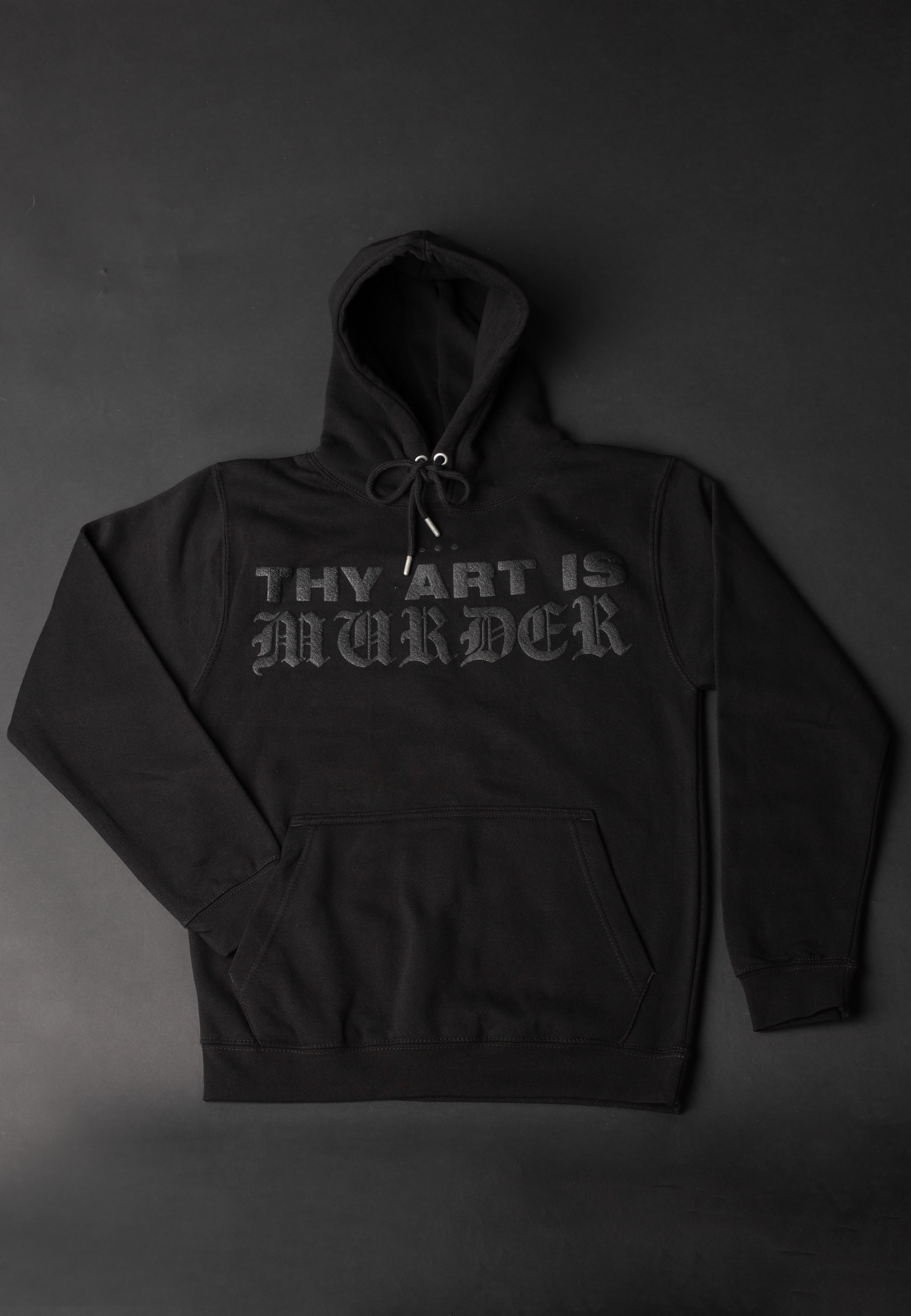 Thy Art Is Murder - Prisoner of Earth Limited Black On Black - Hoodie | Men-Image