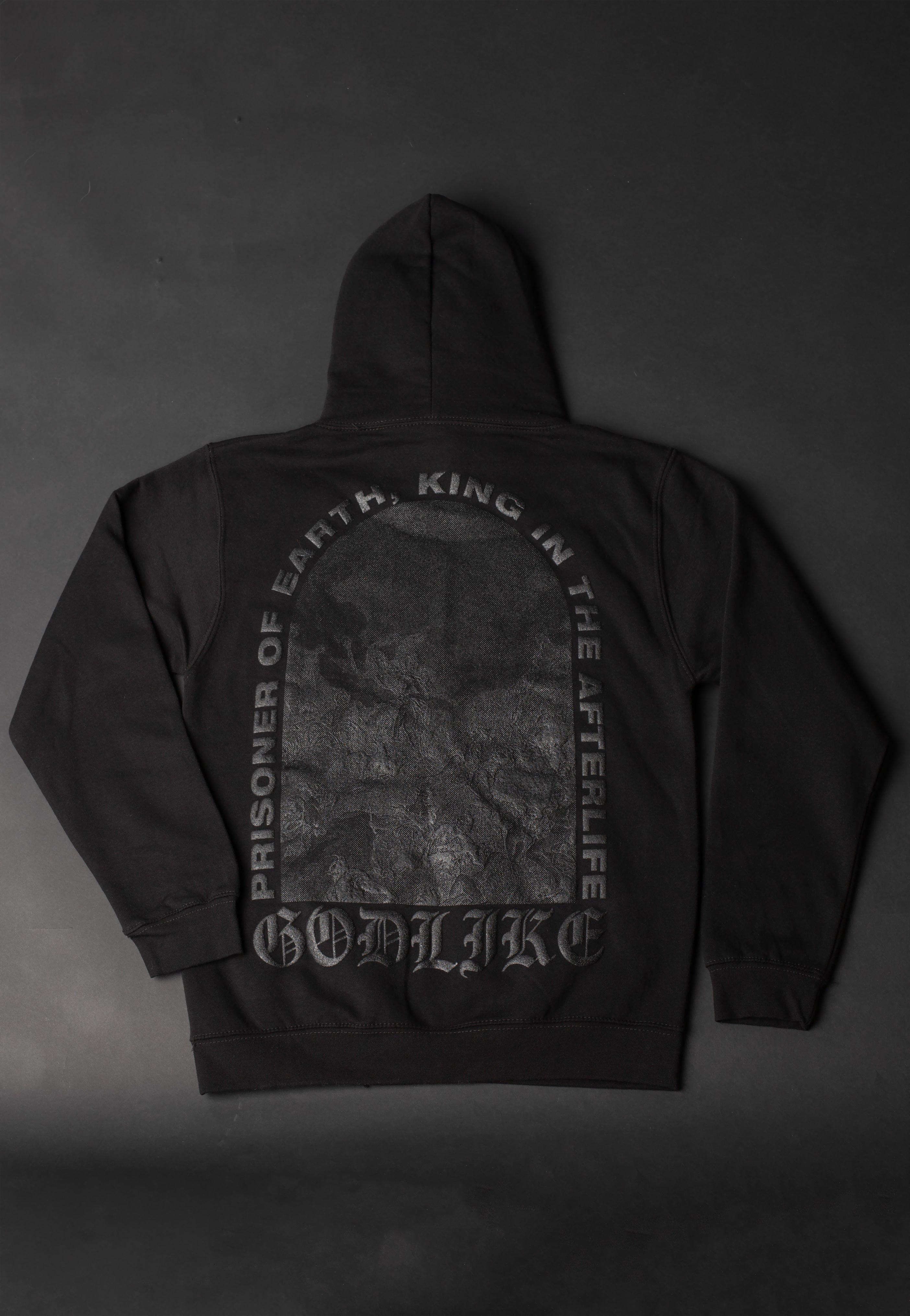Thy Art Is Murder - Prisoner of Earth Limited Black On Black - Hoodie | Men-Image