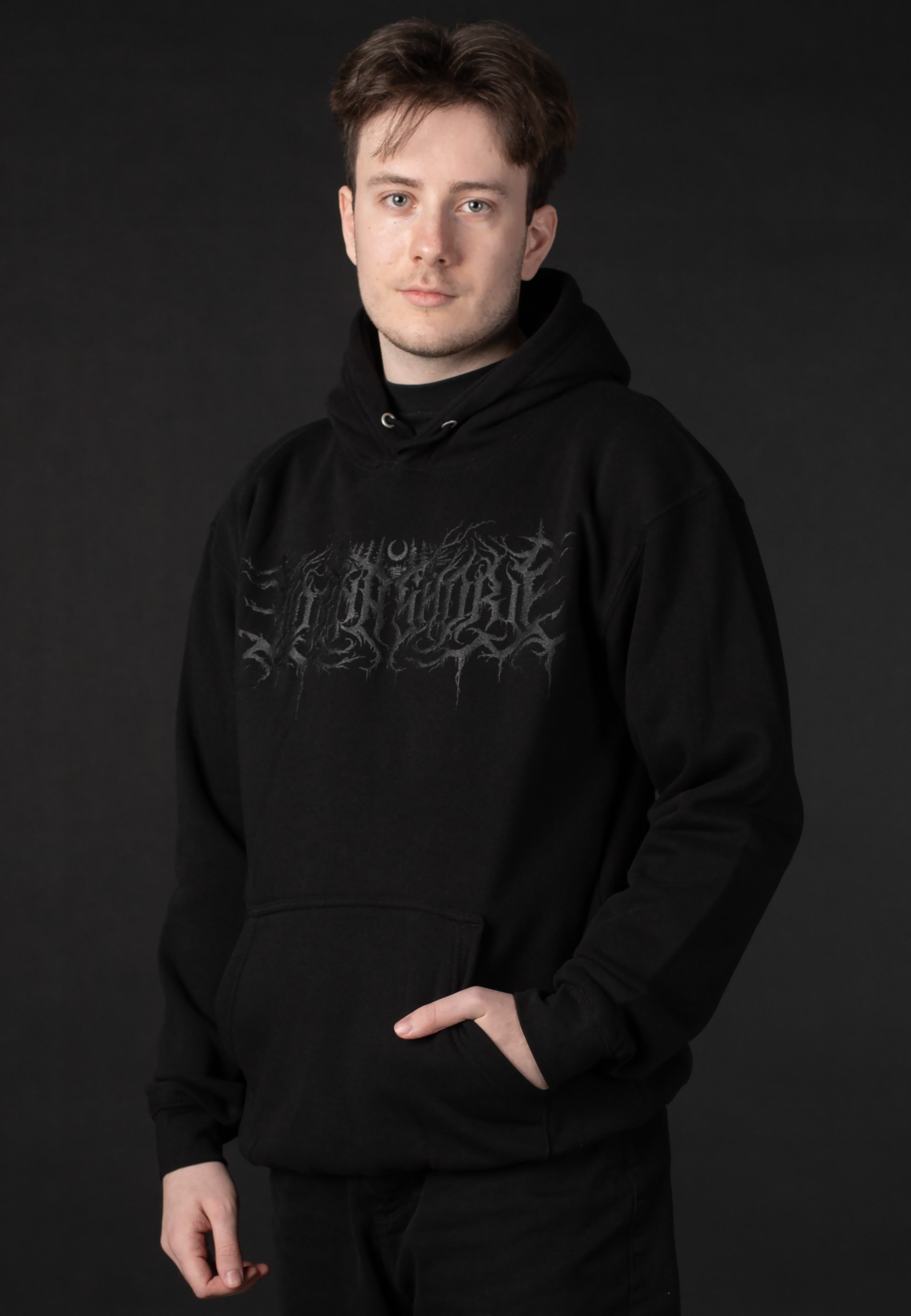 Lorna Shore - IFTEFWM Limited Black On Black - Hoodie | Men-Image
