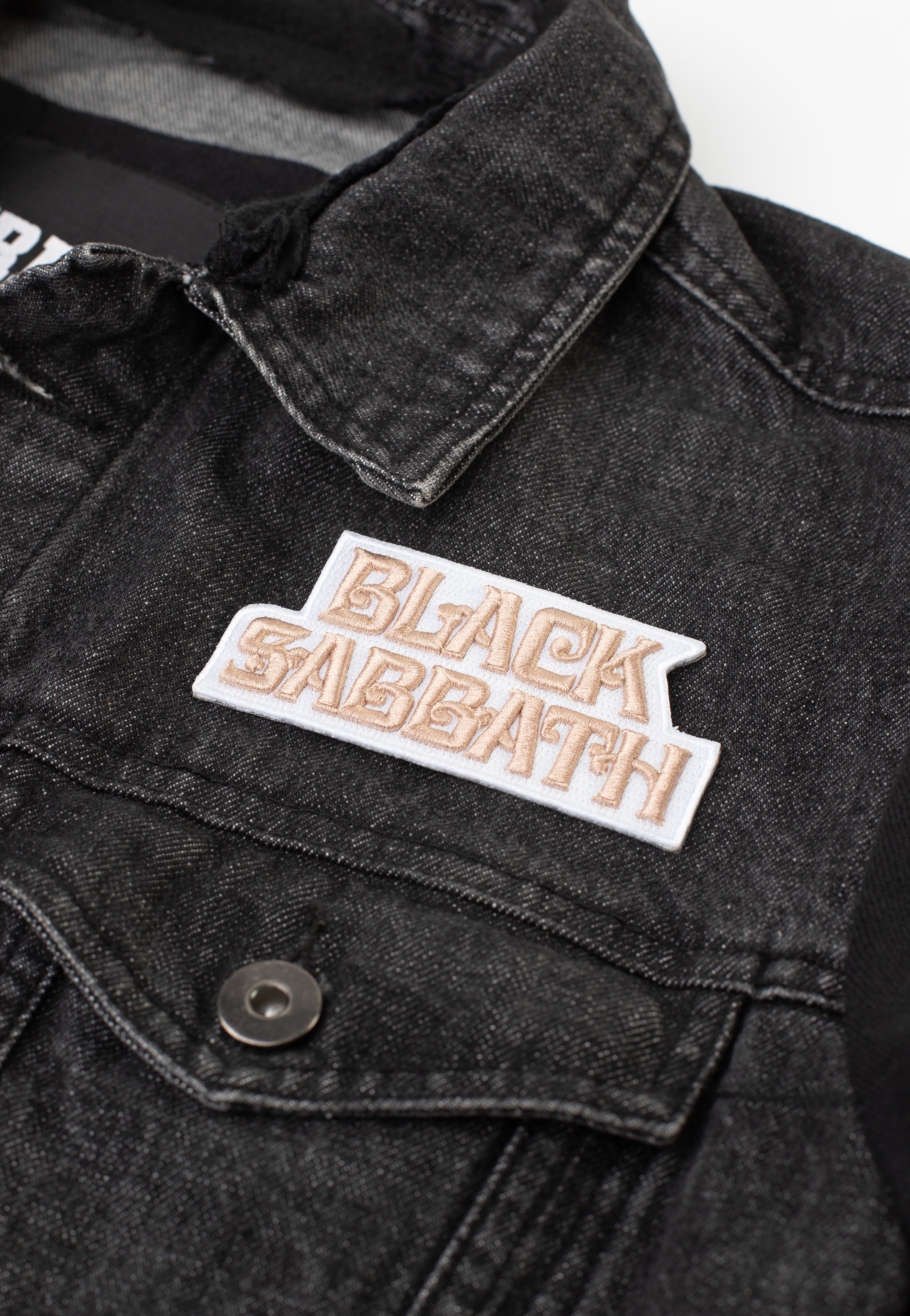 Black Sabbath - Text Logo - Patch | Neutral-Image