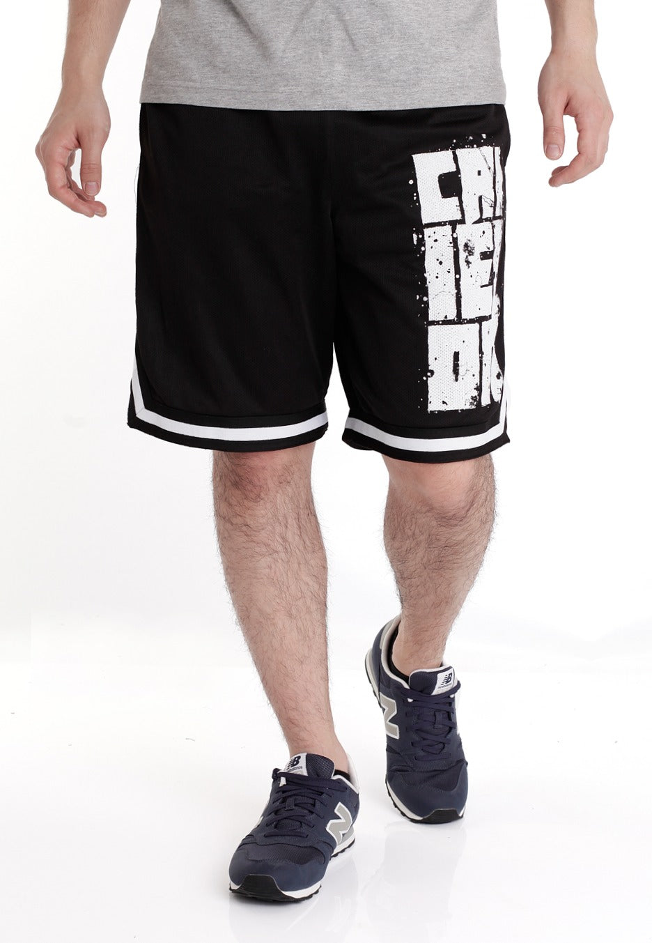 Callejon - Block Logo Striped - Shorts | Men-Image