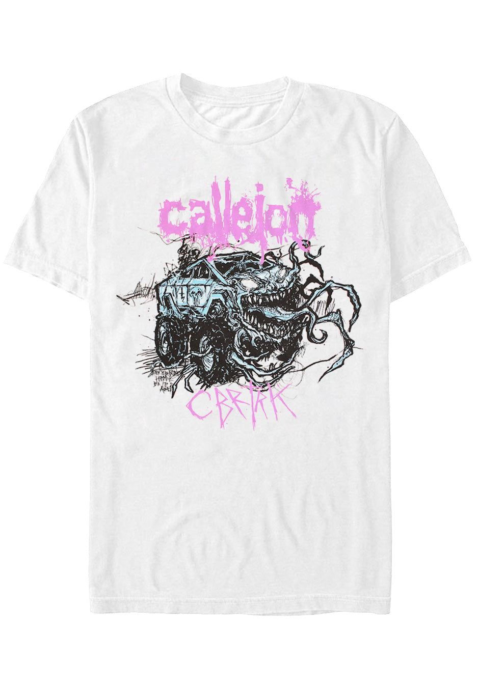 Callejon - CBRTRK White - T-Shirt | Neutral-Image