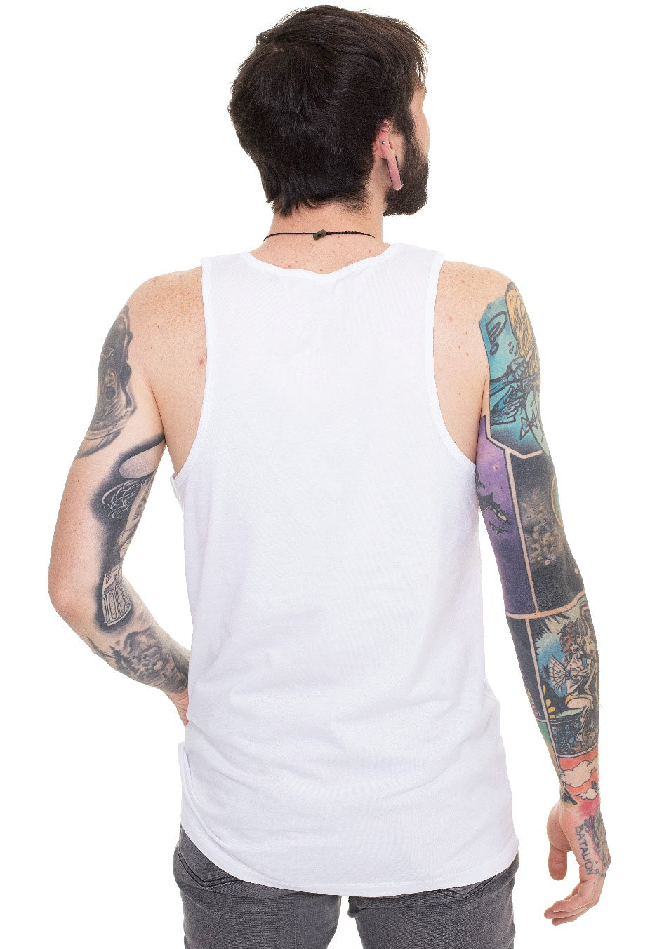 Callejon - Metropolis Face White - Tank | Men-Image