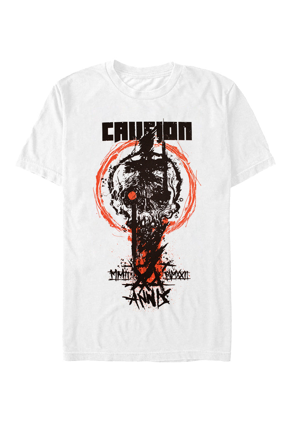 Callejon - MMXXII Skull White - T-Shirt | Neutral-Image