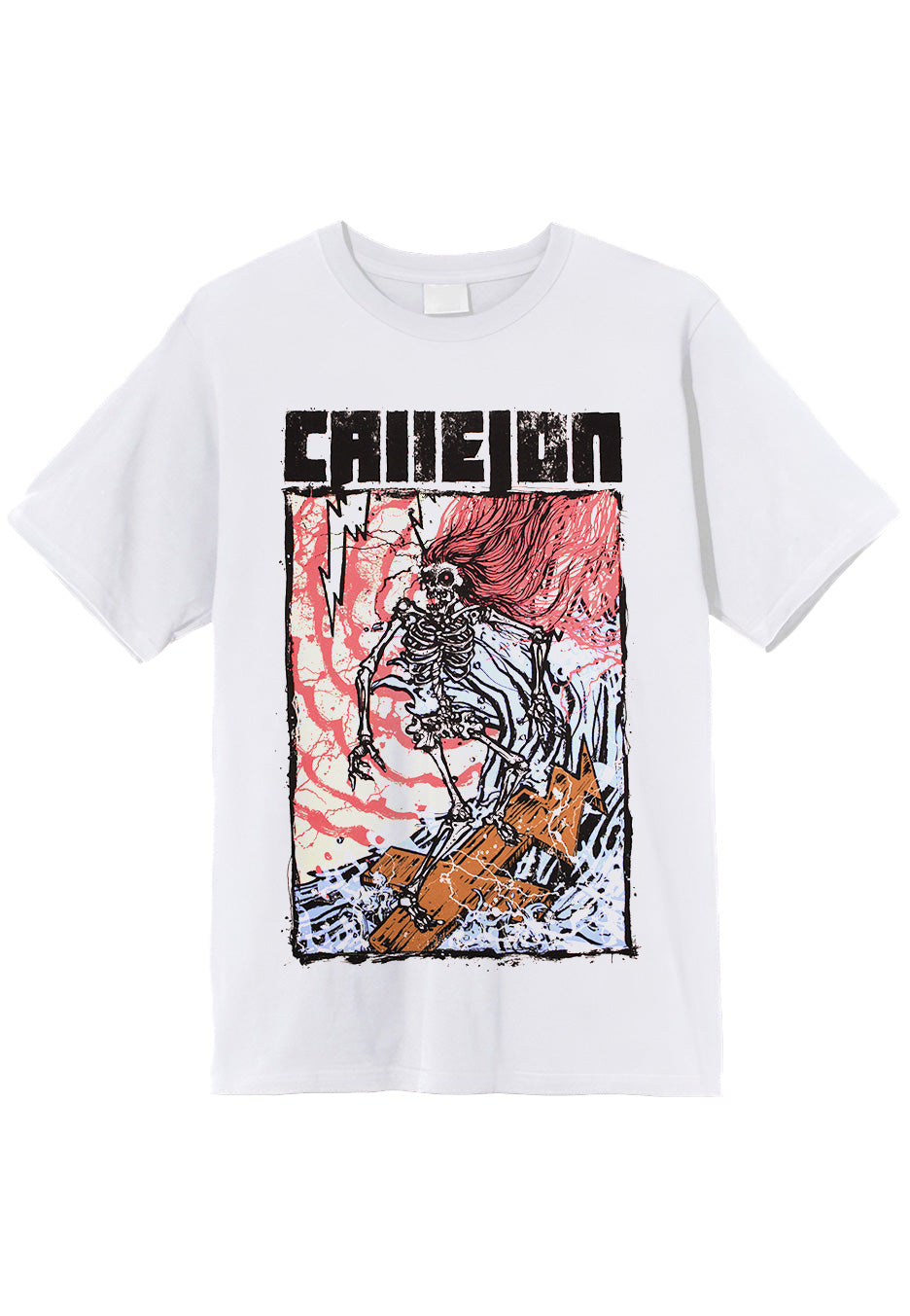 Callejon - Surfer White - T-Shirt | Neutral-Image
