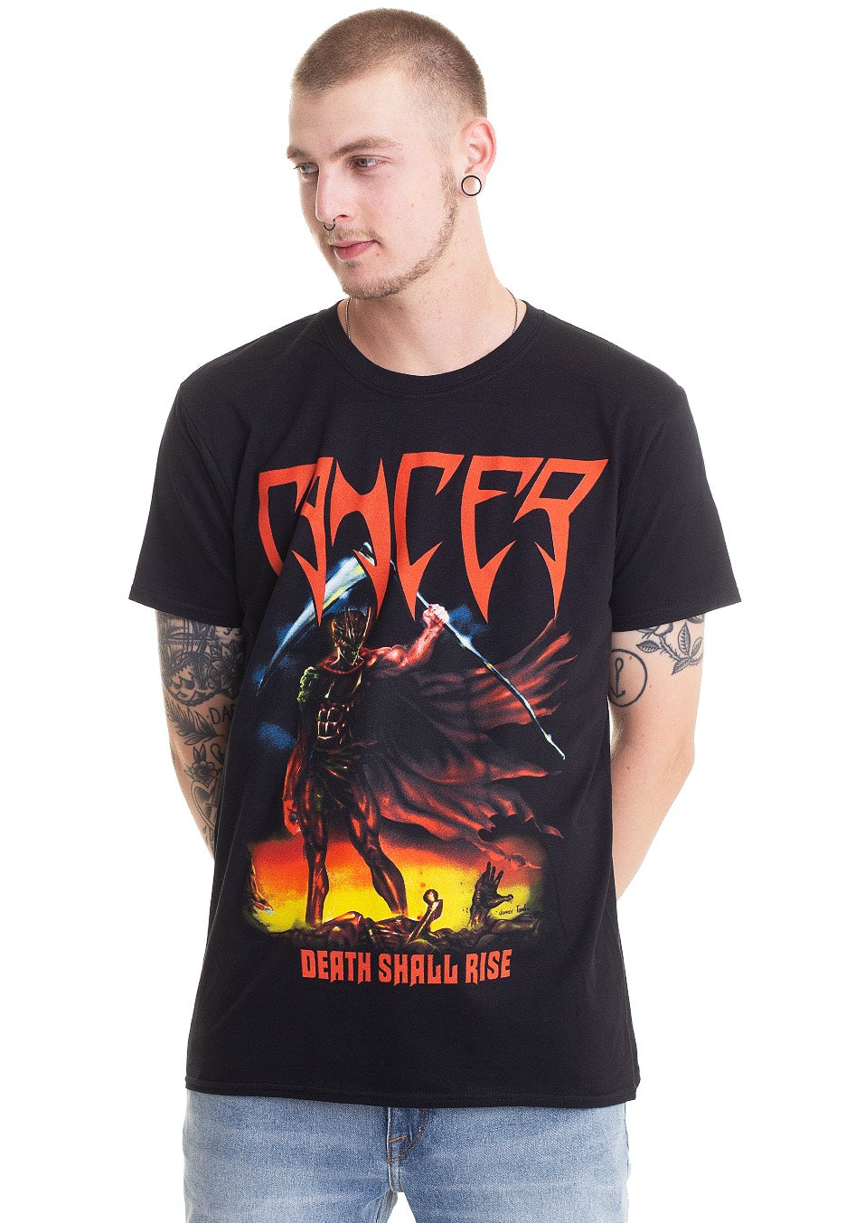 Cancer - Death Shall Rise - T-Shirt | Men-Image