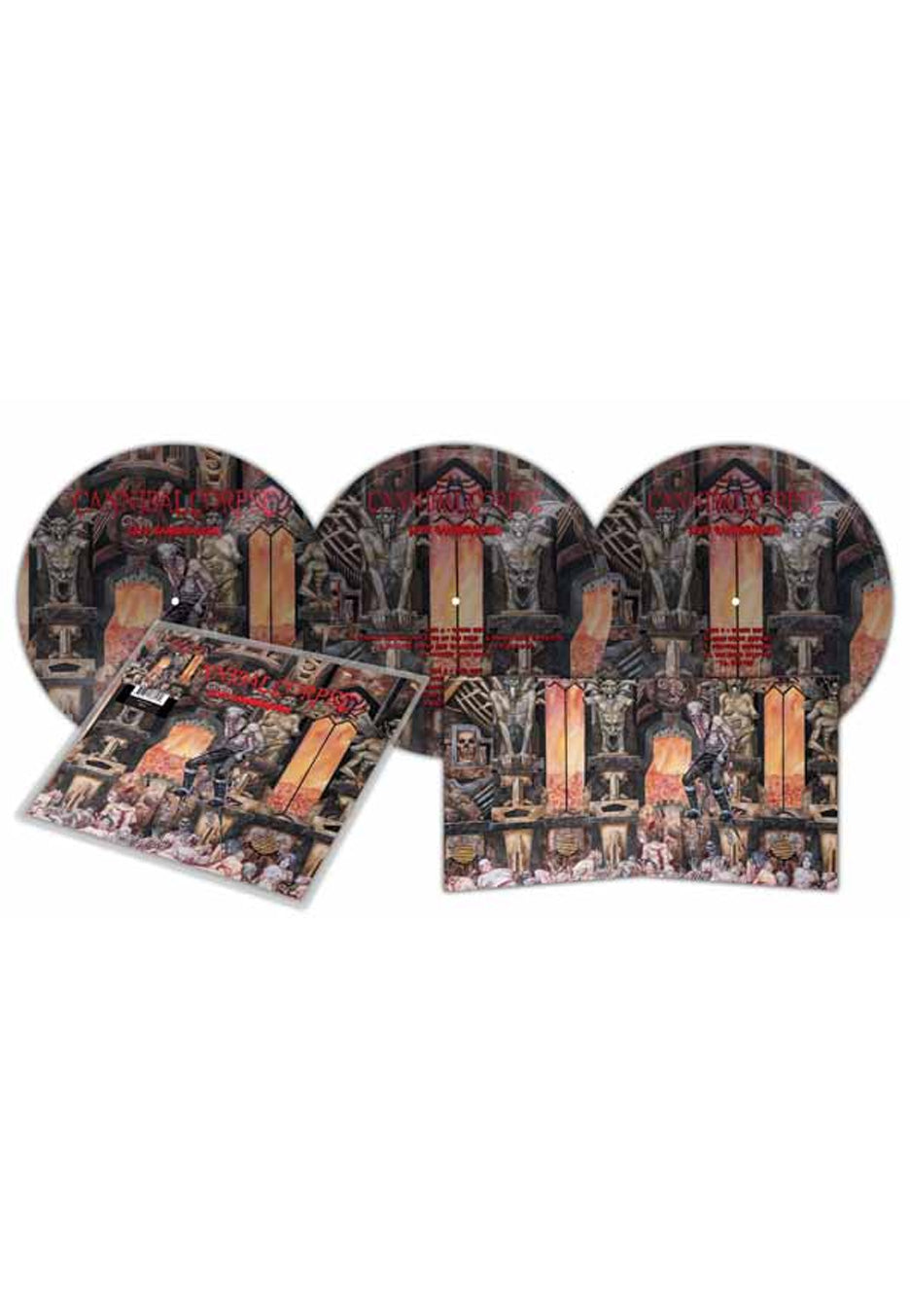 Cannibal Corpse Live Cannibalism Picture 2 Vinyl