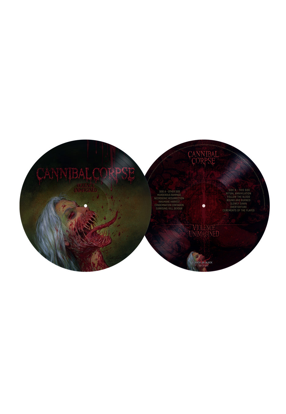 Cannibal Corpse Violence Unimagined Ltd. Picture Vinyl