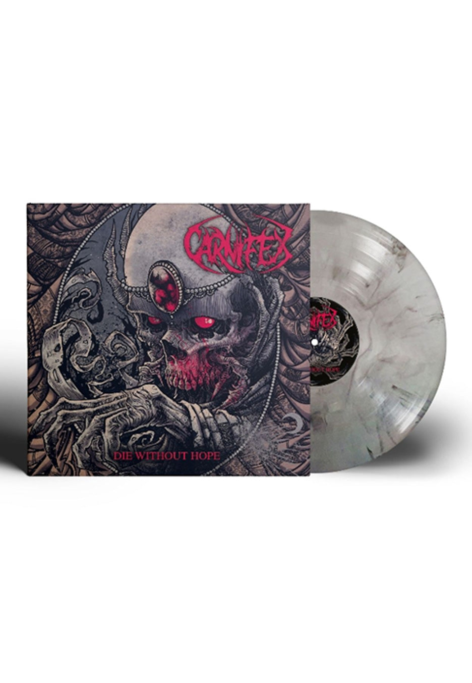 Carnifex - Die Without Hope Ltd. Silver/Black - Marbled Vinyl | Neutral-Image