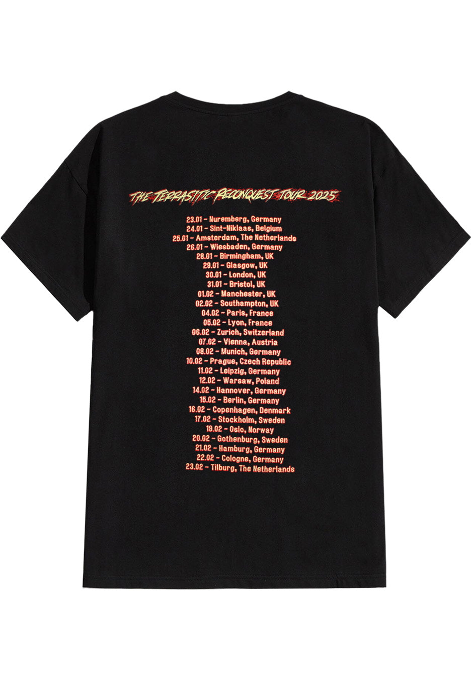 Cattle Decapitation - Terrasitic Reconquest Tour 2025 - T-Shirt | Neutral-Image