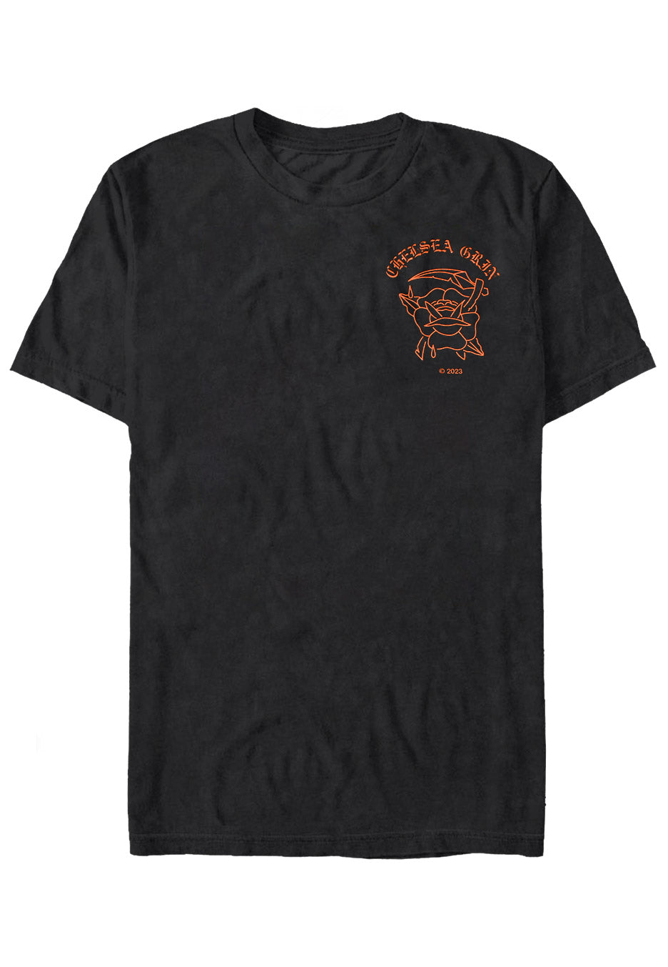 Chelsea Grin - Scythe Rose Grey/Darkgrey Tie Dye - T-Shirt | Neutral-Image