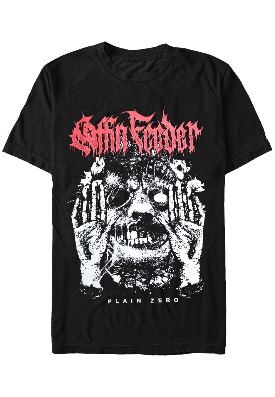 Coffin Feeder - Plain Zero - T-Shirt | Neutral-Image