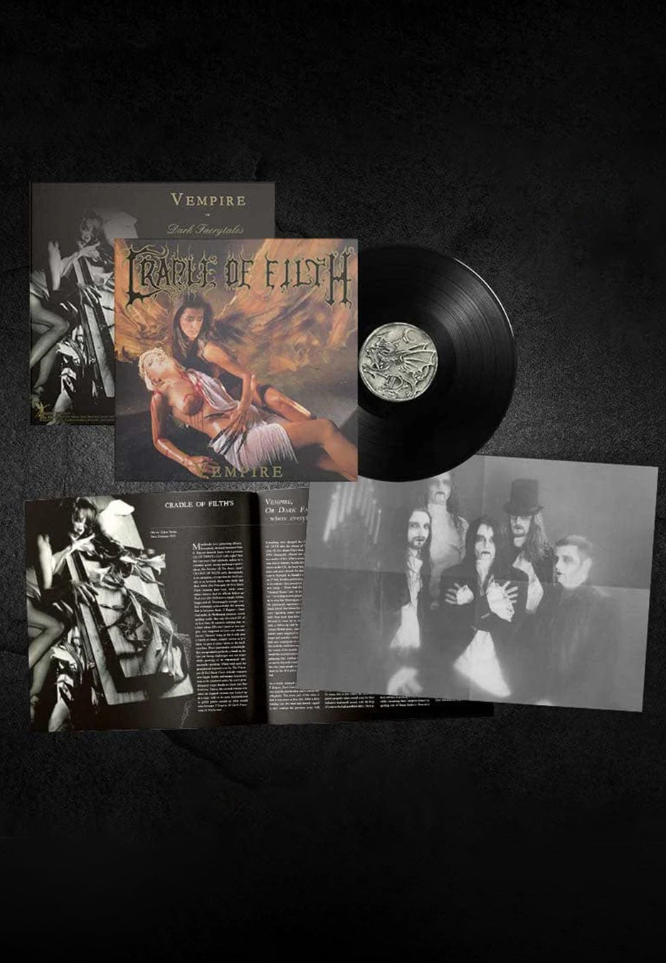 Cradle Of Filth VEmpire, Or Dark Faerytales In Phallustein Ltd. Vinyl