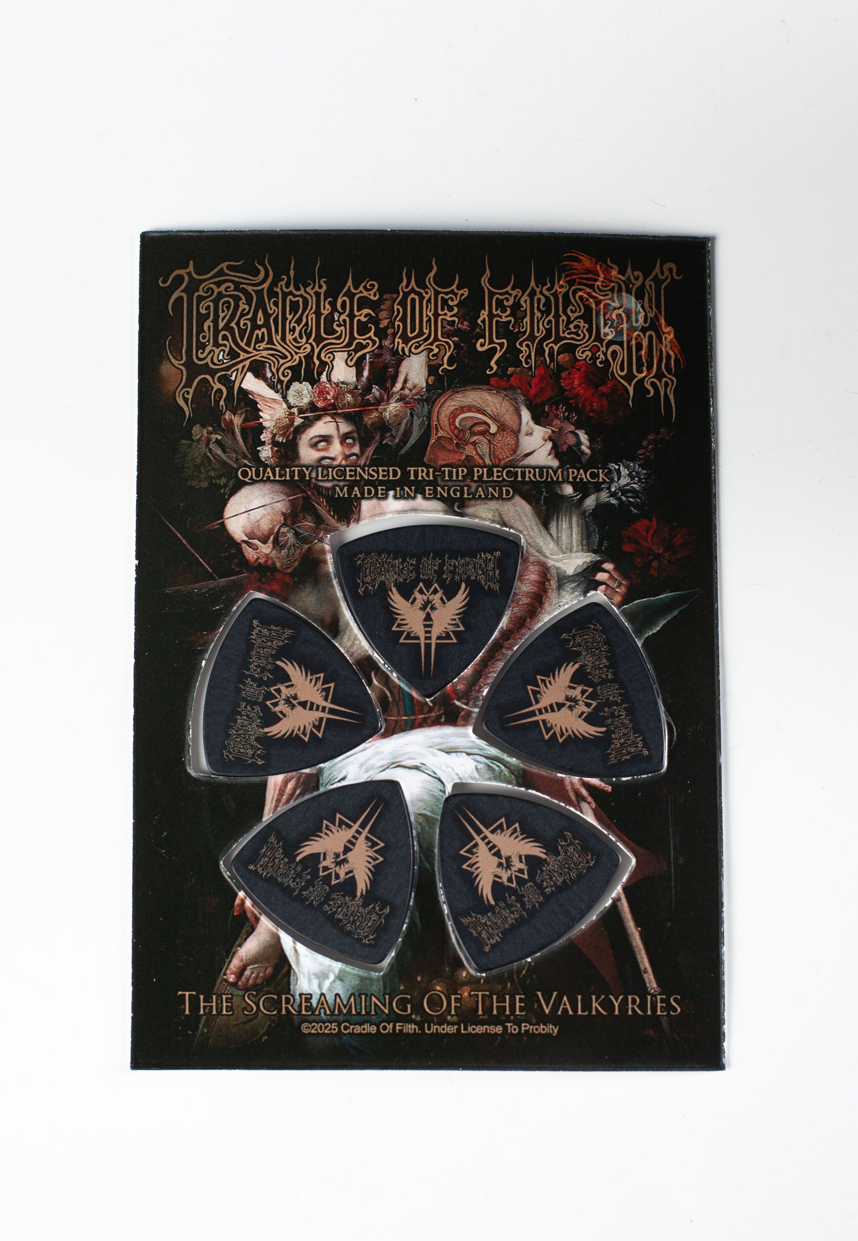 Cradle Of Filth - The Screaming Of The Valkyries - Plectrum | Neutral-Image