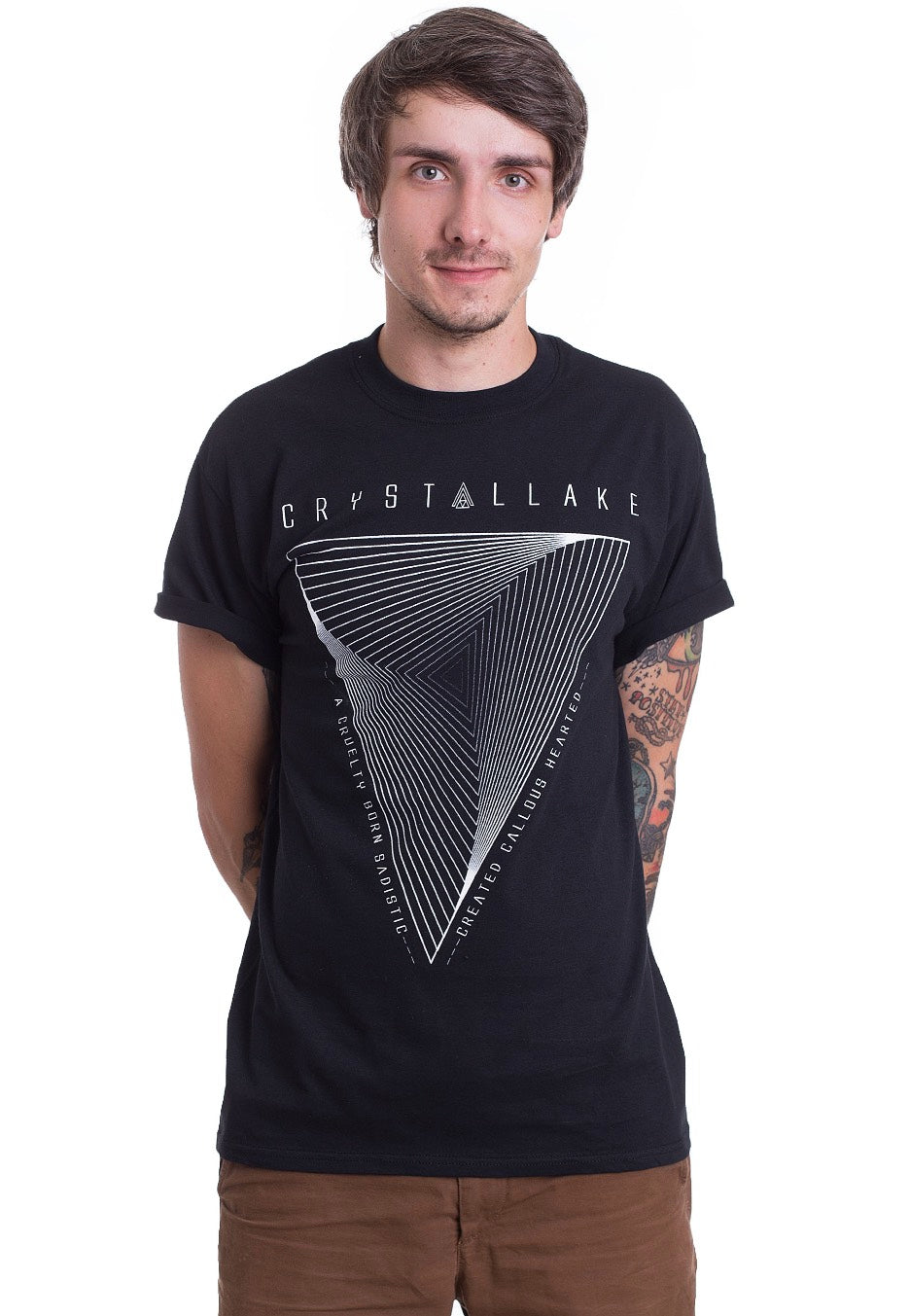 Le Triangle Racket Merch Crystal Lake - Triangle - T-Shirt | Metal Hammer Shop