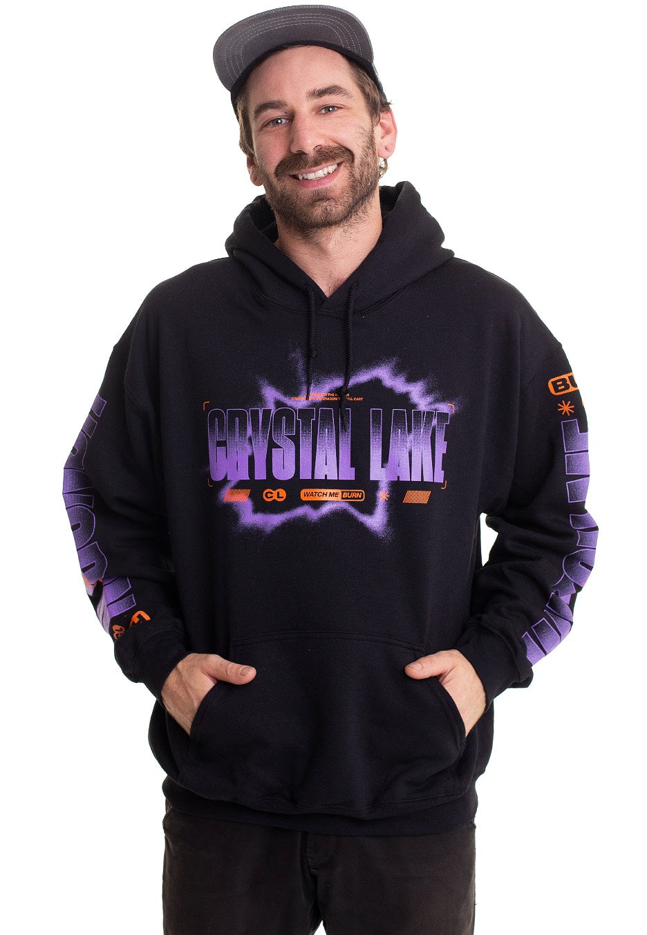 Crystal Lake - Watch Me Burn - Hoodie | Men-Image