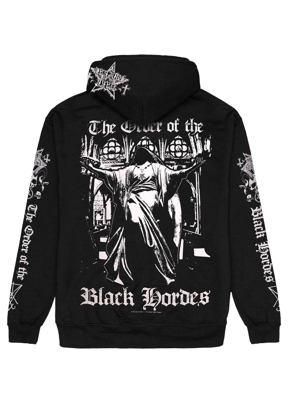 Dark Funeral Order Of The Black Hordes Zipper