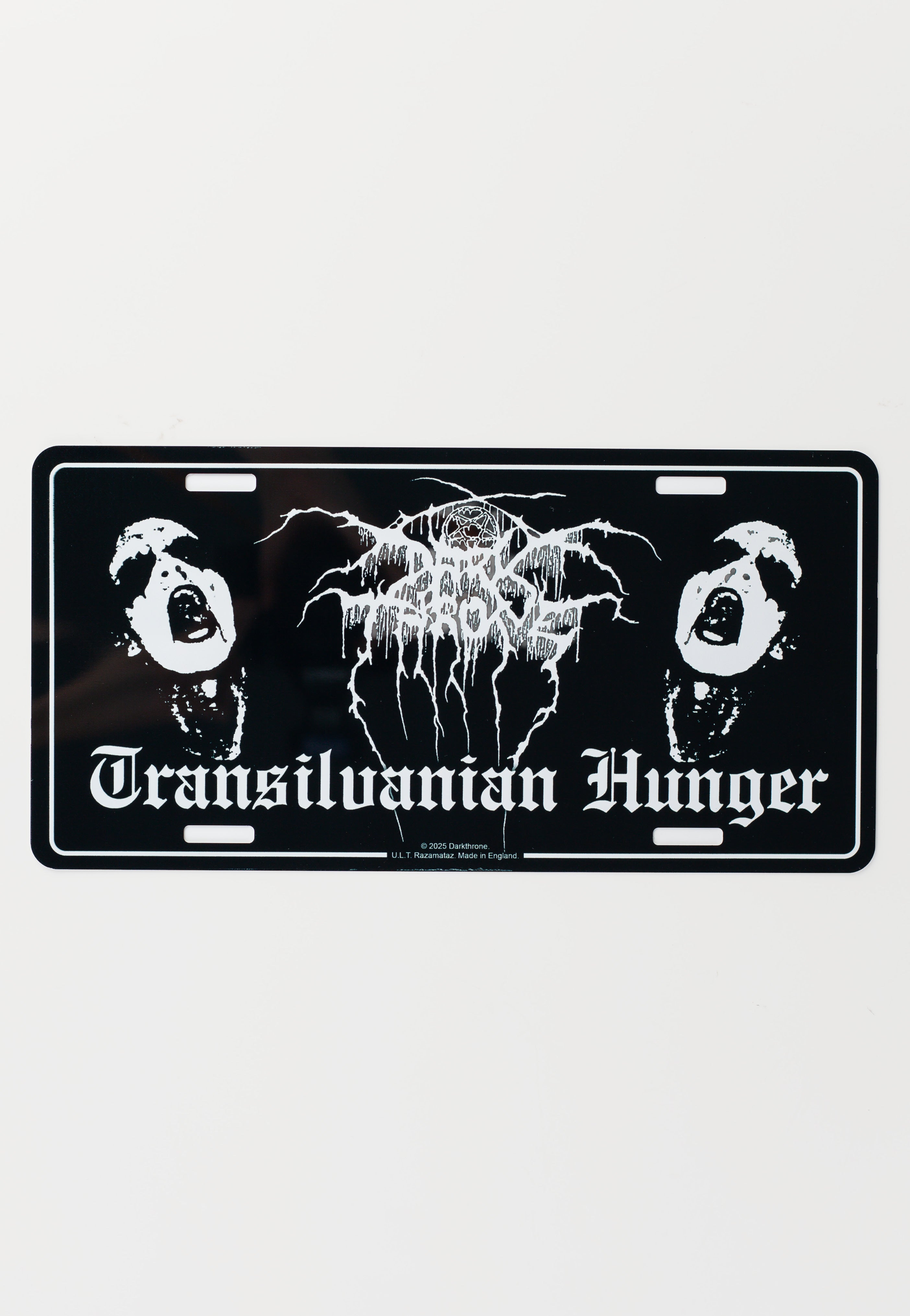 Darkthrone - Transilvanian Hunger - Licence Plate | Neutral-Image