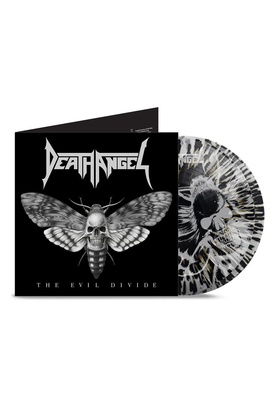 Death Angel - The Evil Divide (10th Anniversary) Ltd. Clear/Black - Splattered 2 Vinyl | Neutral-Image