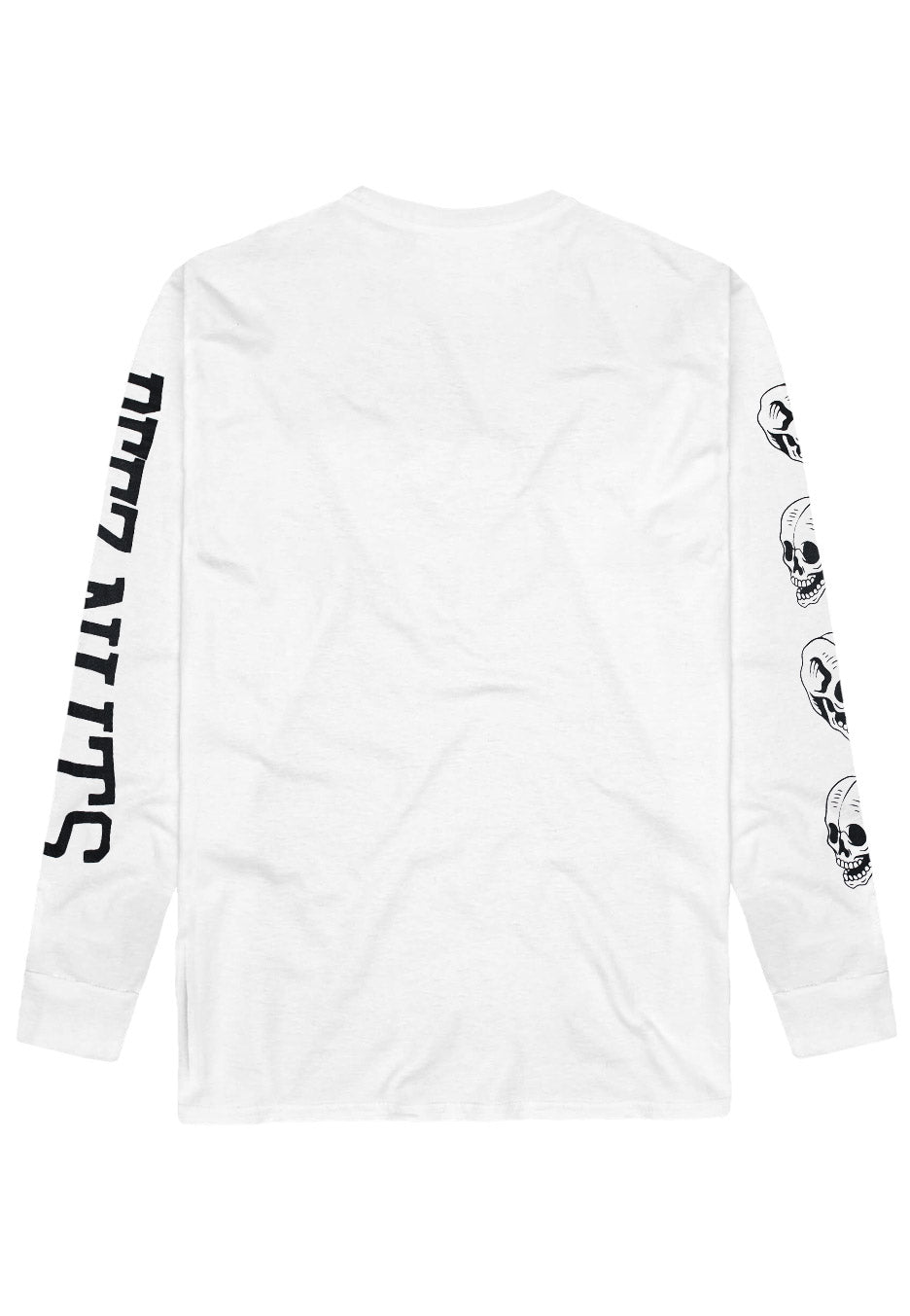 Deez Nuts - Flame White - Longsleeve | Neutral-Image