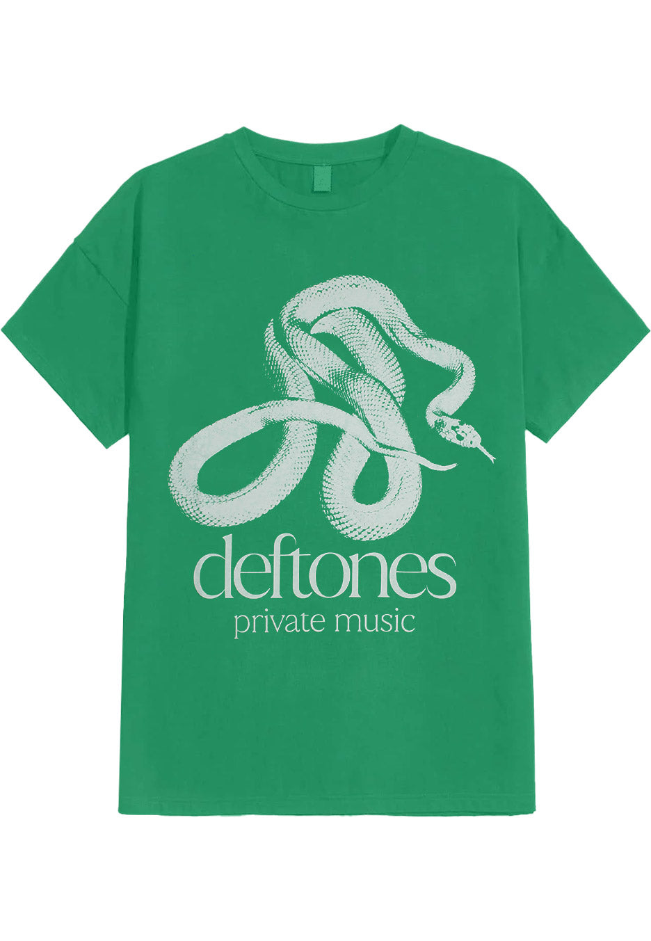 Deftones Private Music Mono Green T-Shirt