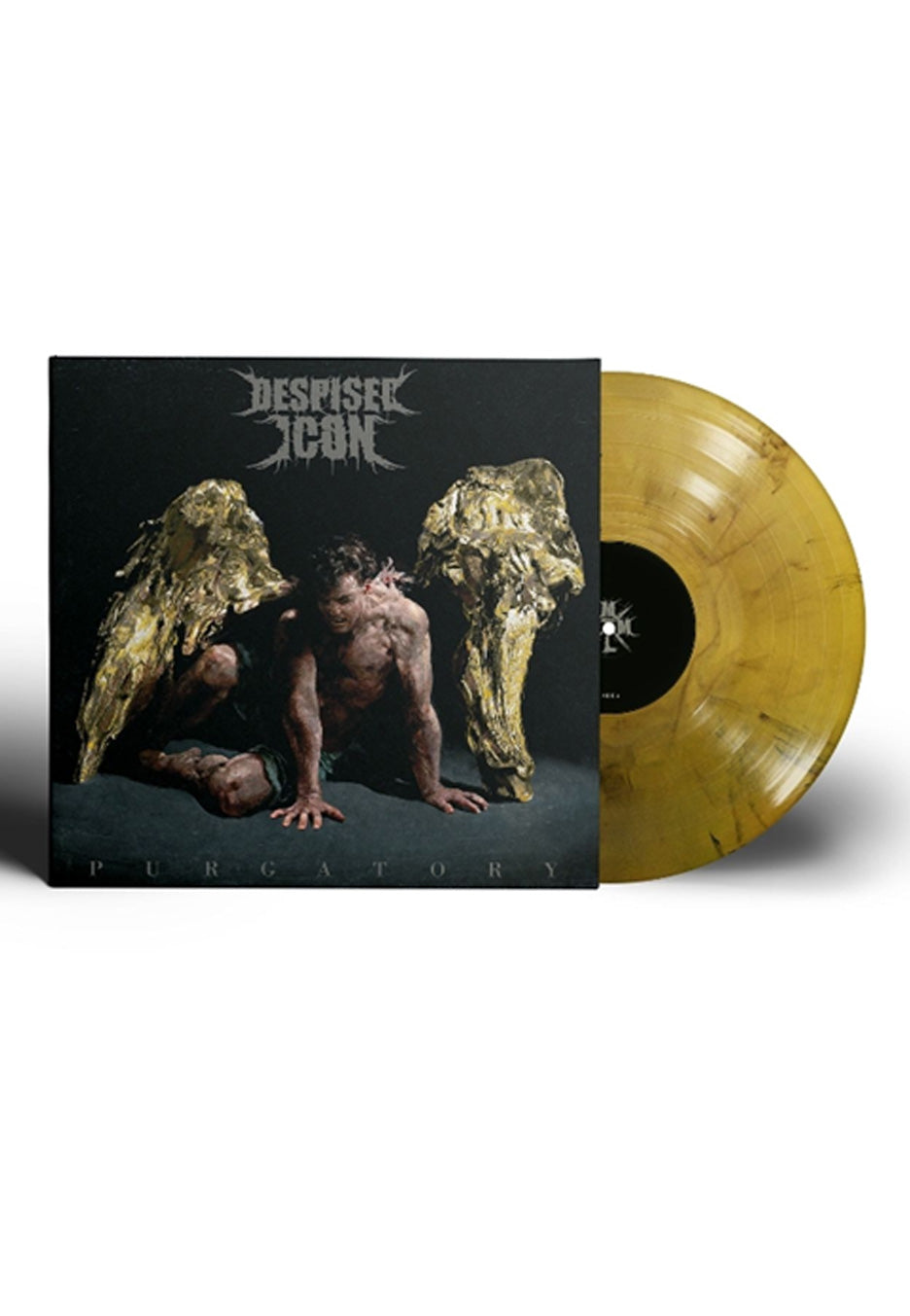 Despised Icon Purgatory Ltd. Gold/Black Marbled Vinyl