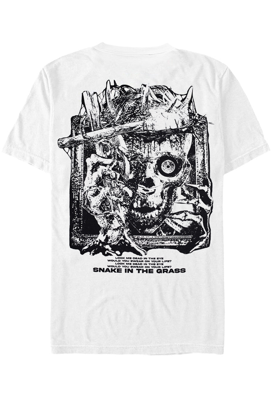 Despised Icon - Snake In The Gras White - T-Shirt | Neutral-Image